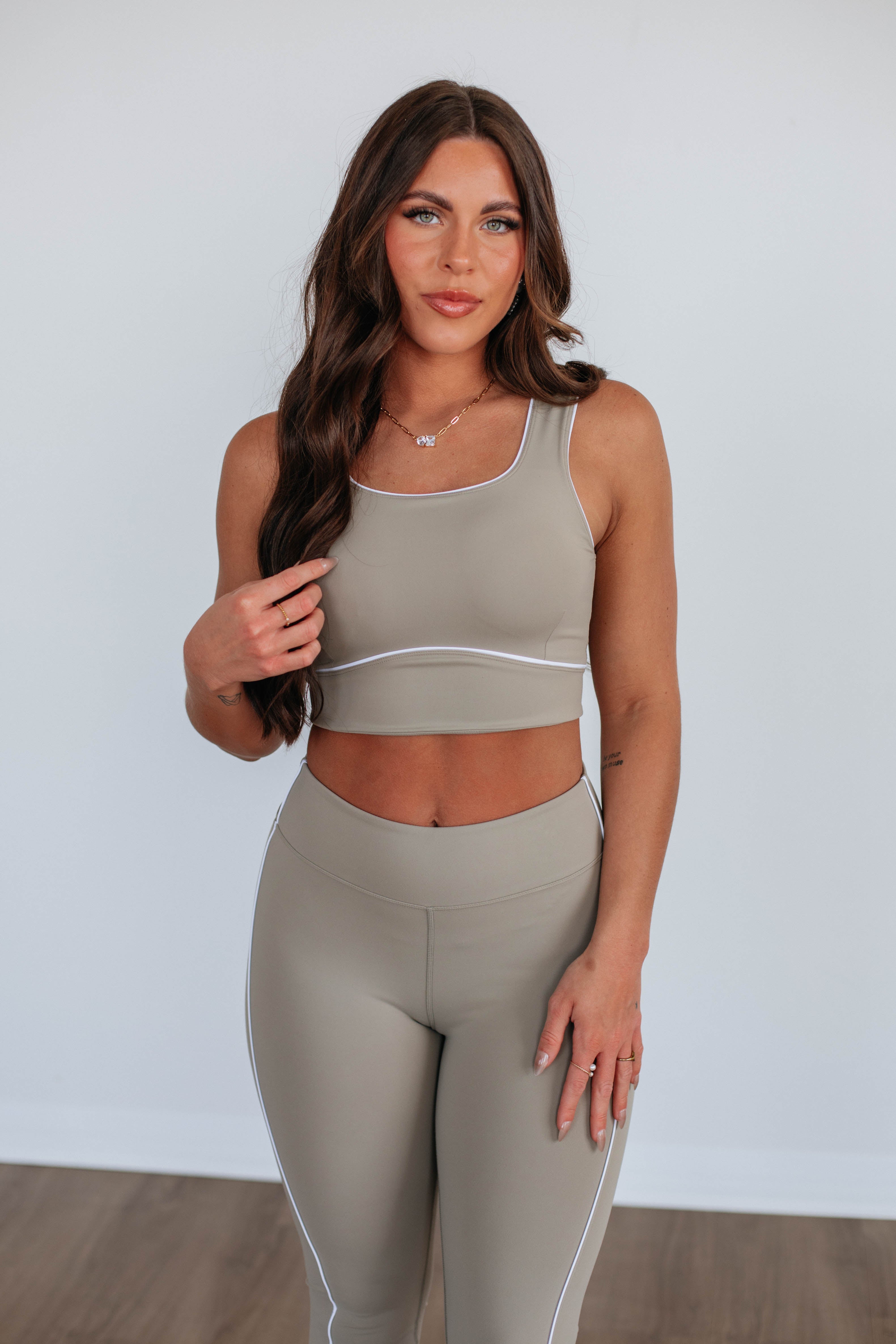 Ace Two-Piece Active Set - Taupe