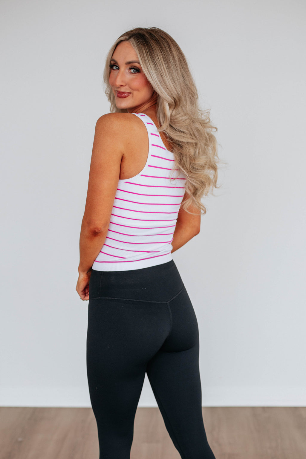 Ashter Striped Tank - Orchid Mix