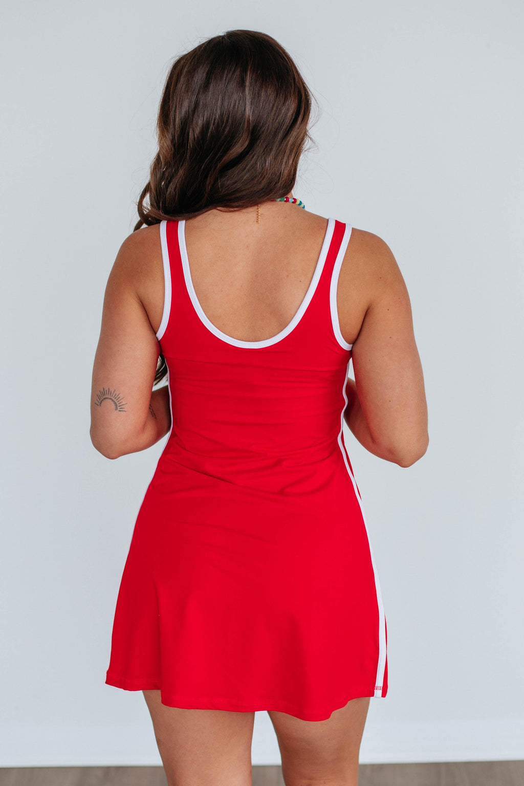 Kamdyn Active Dress - Cherry