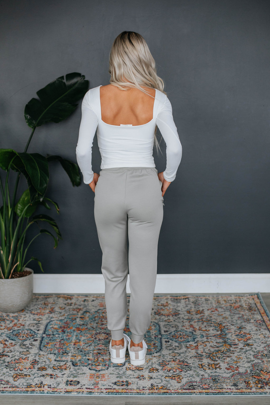 Alex Active Joggers - Pebble