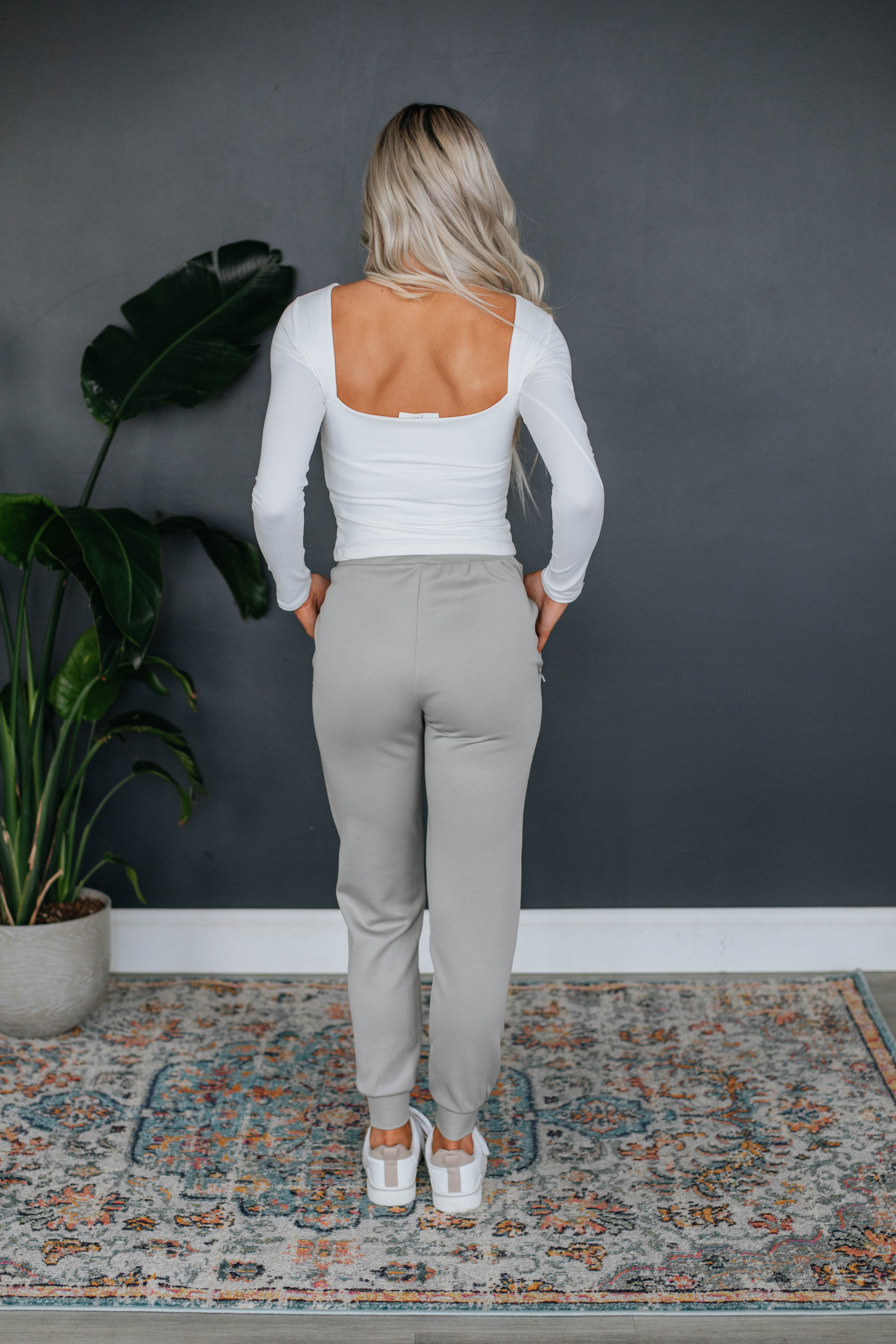 Alex Active Joggers - Pebble