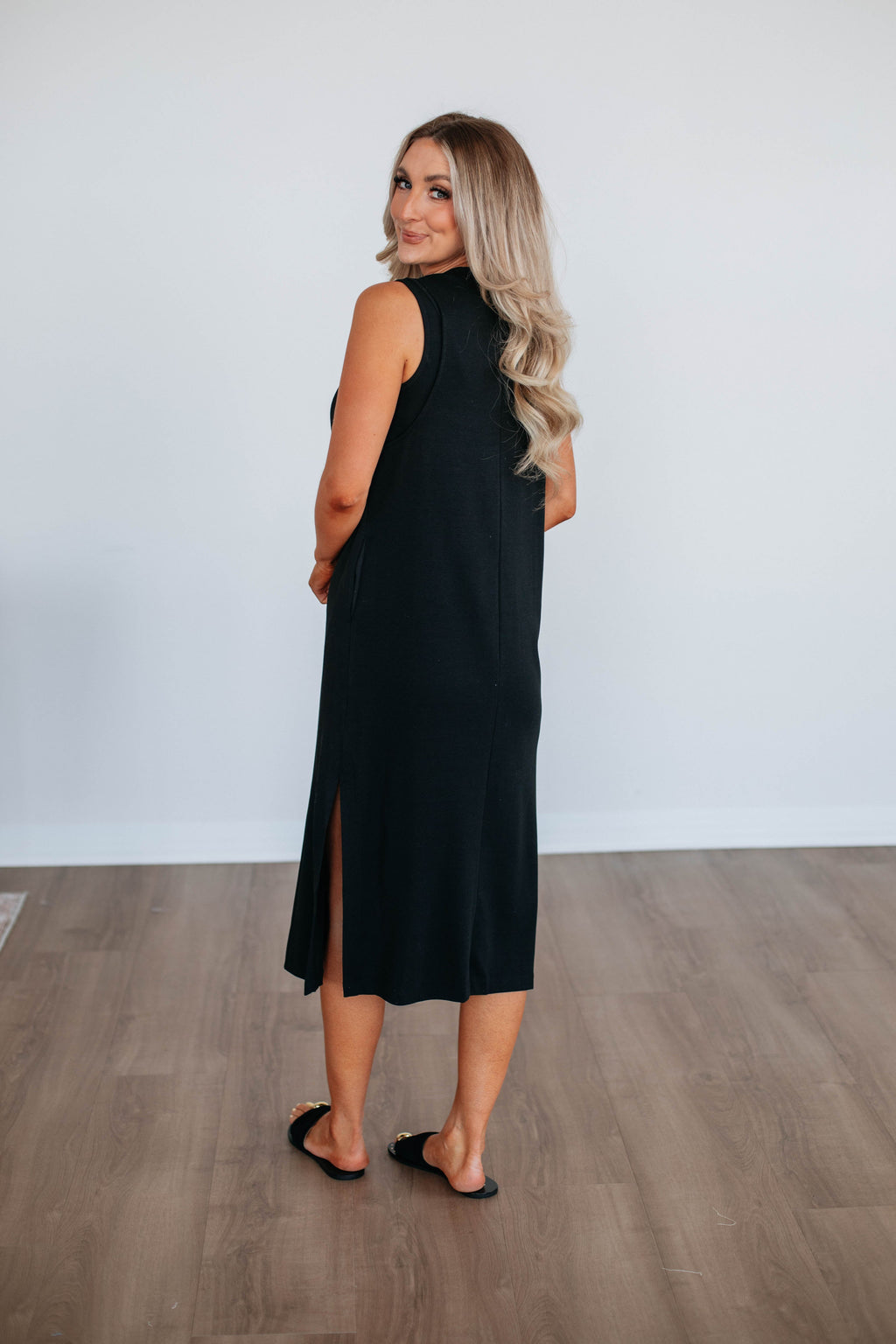 Alina Two-Piece Dress Set - Black