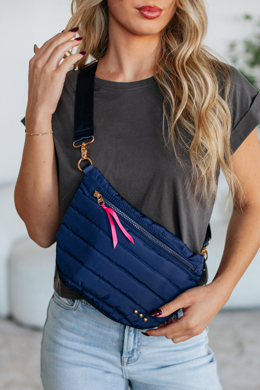 All I Need Belt Bag - Navy