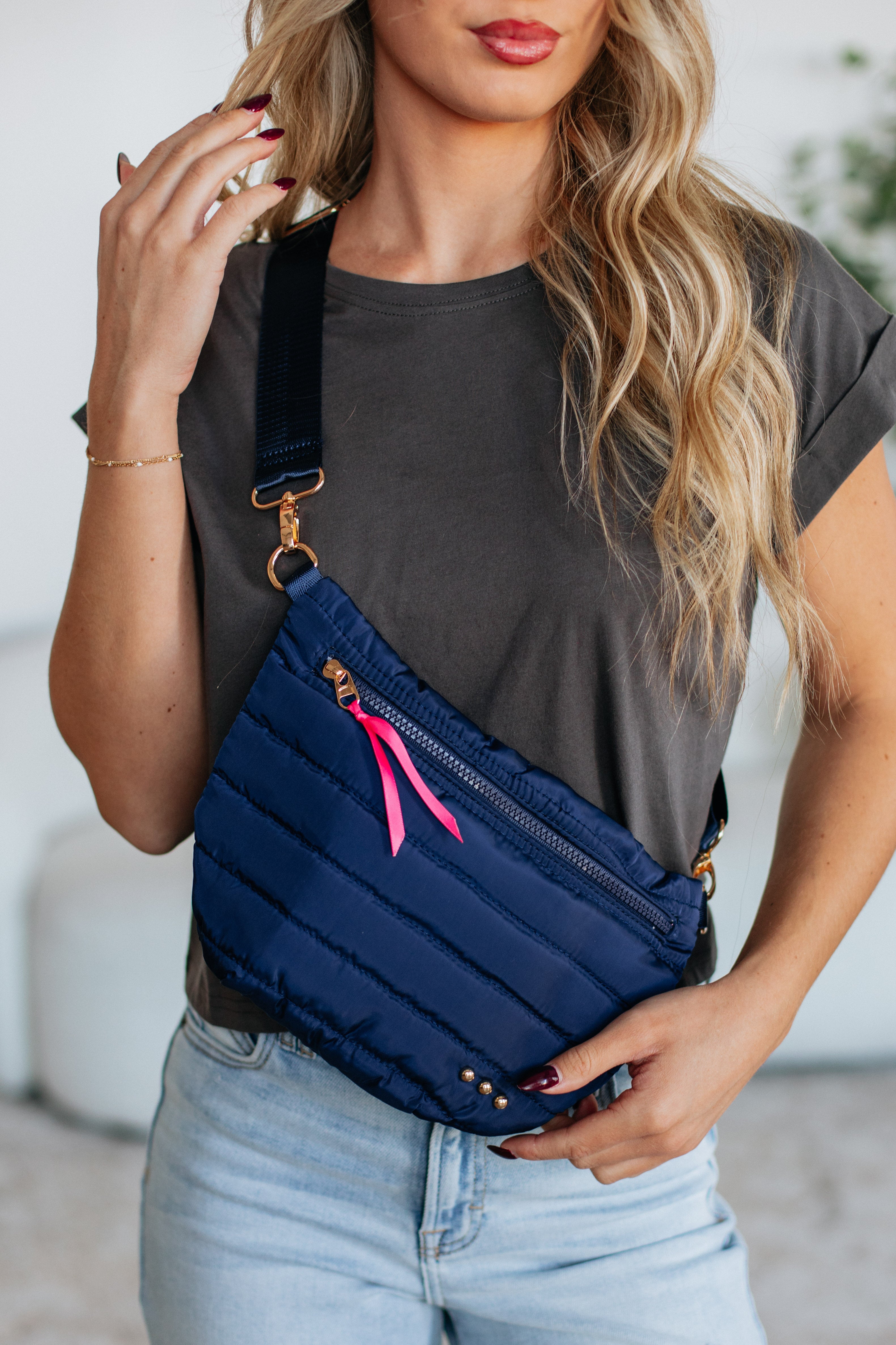 All I Need Belt Bag - Navy