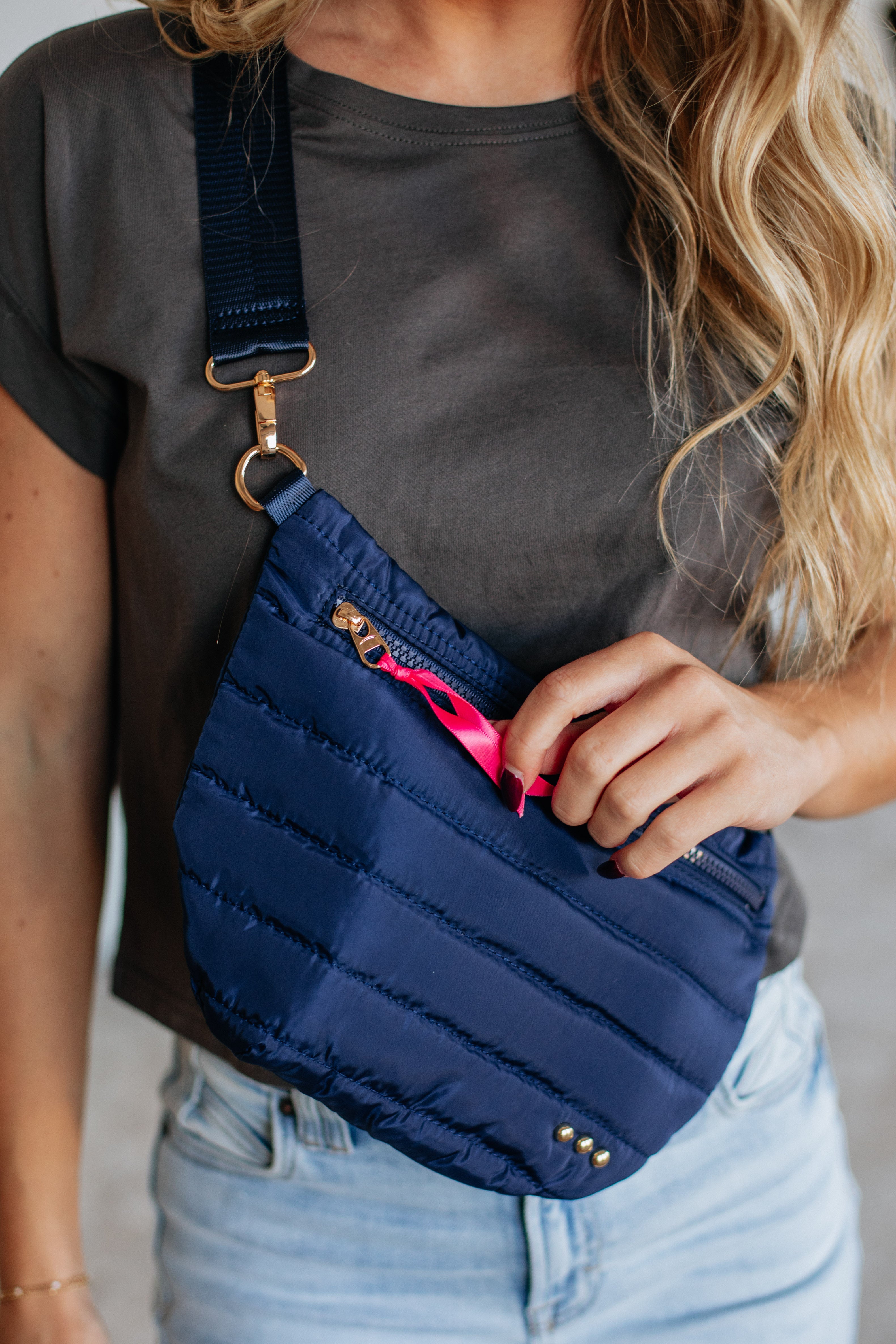All I Need Belt Bag - Navy