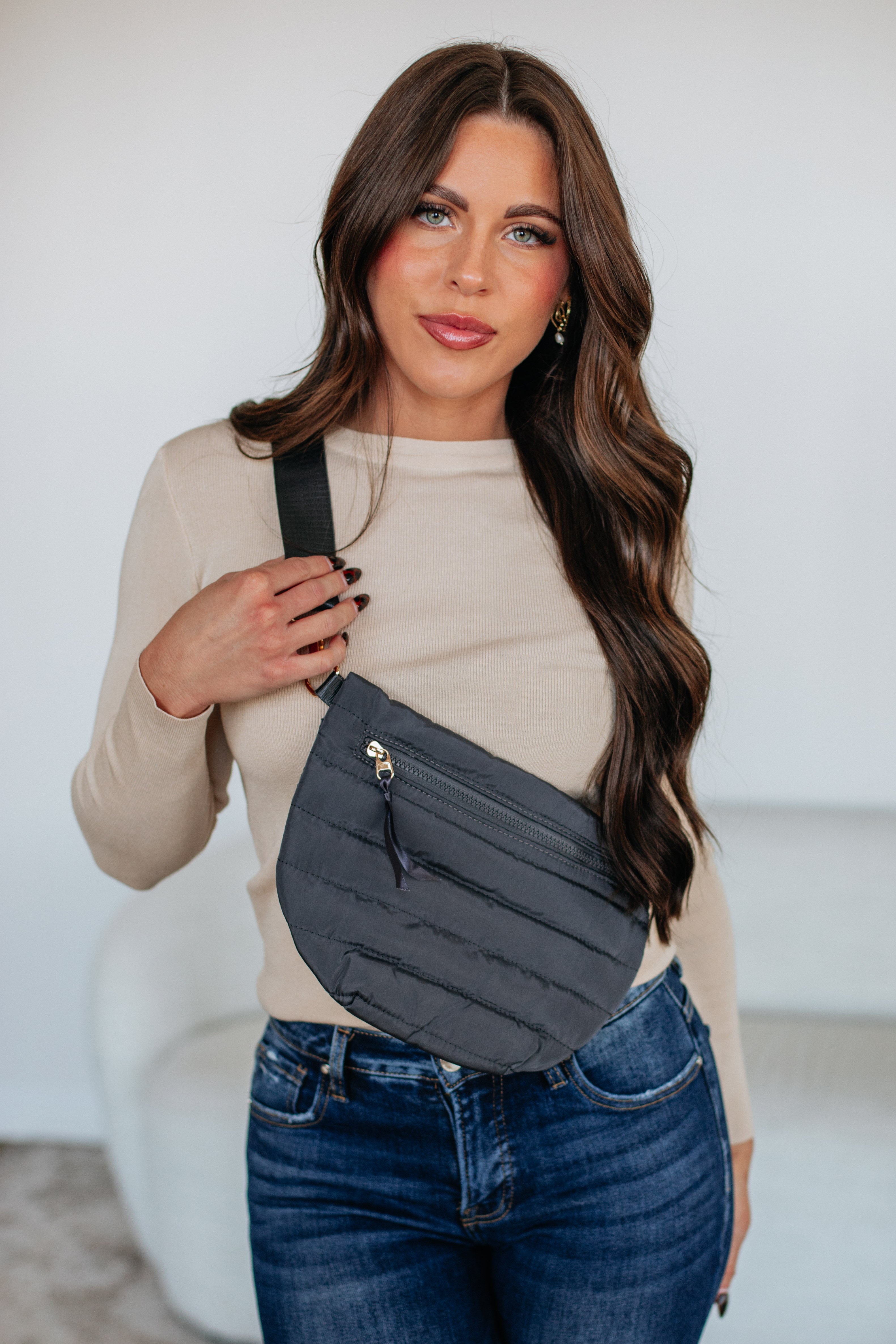 All I Need Belt Bag - Smoke