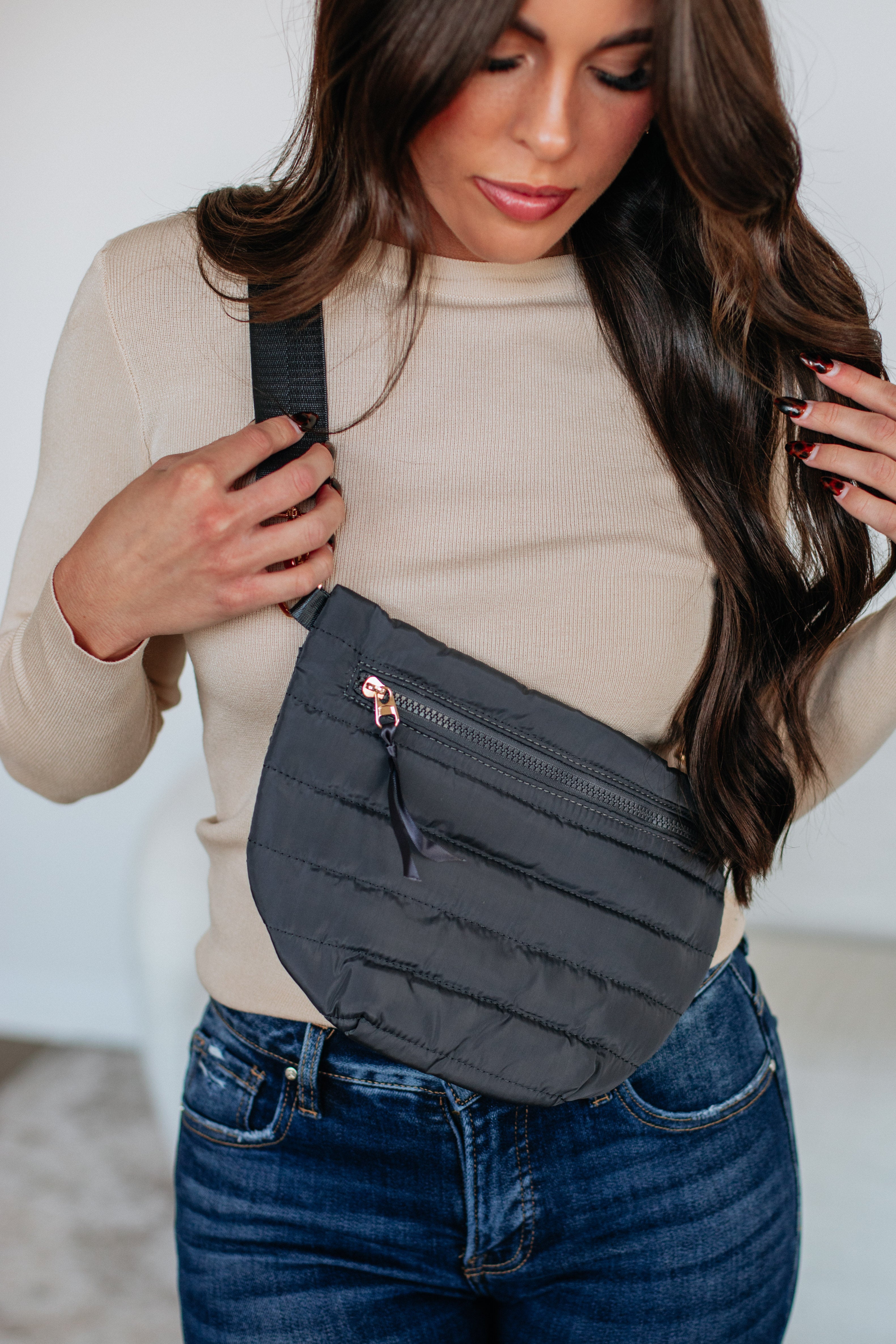 All I Need Belt Bag - Smoke