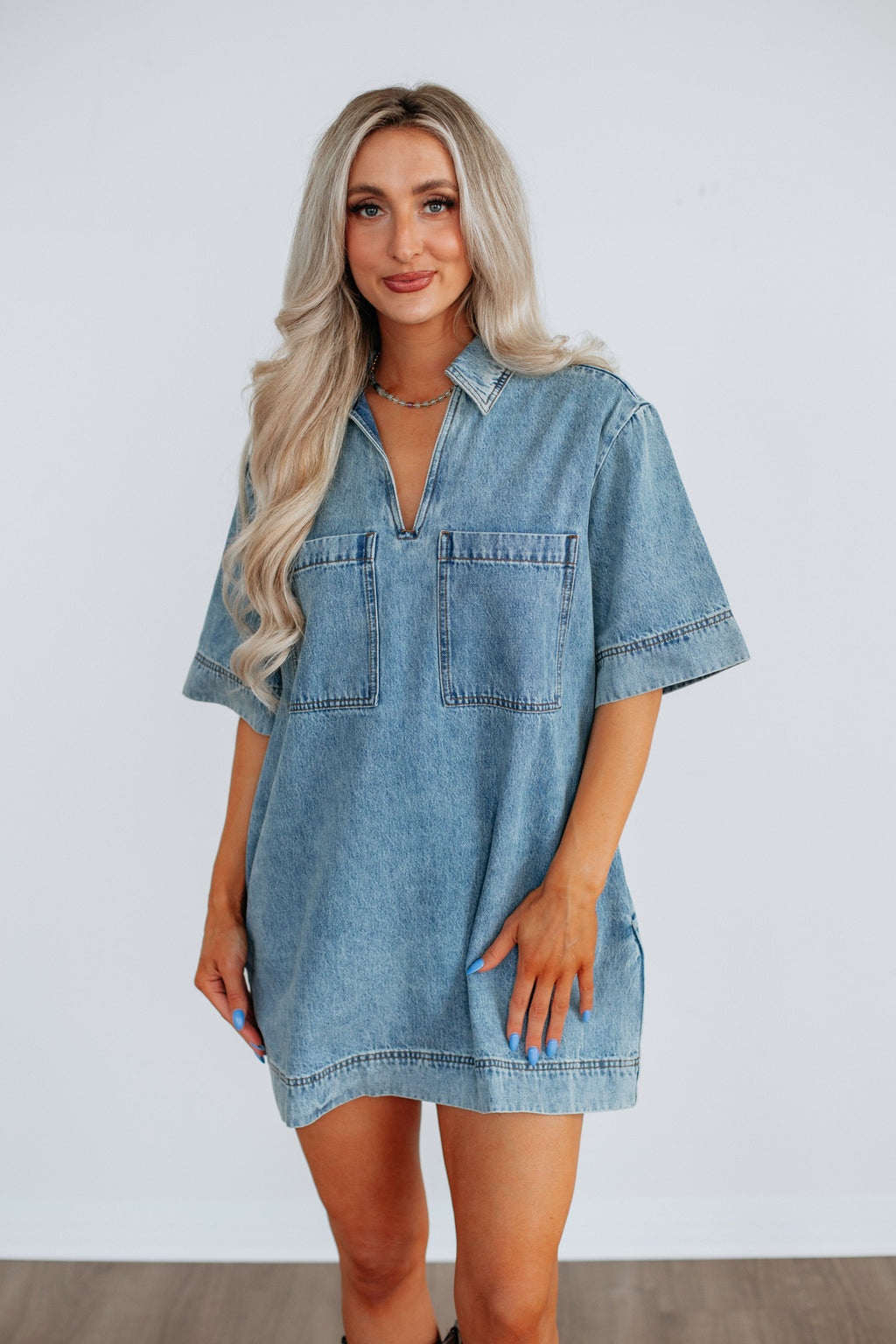 Ameia Denim Dress