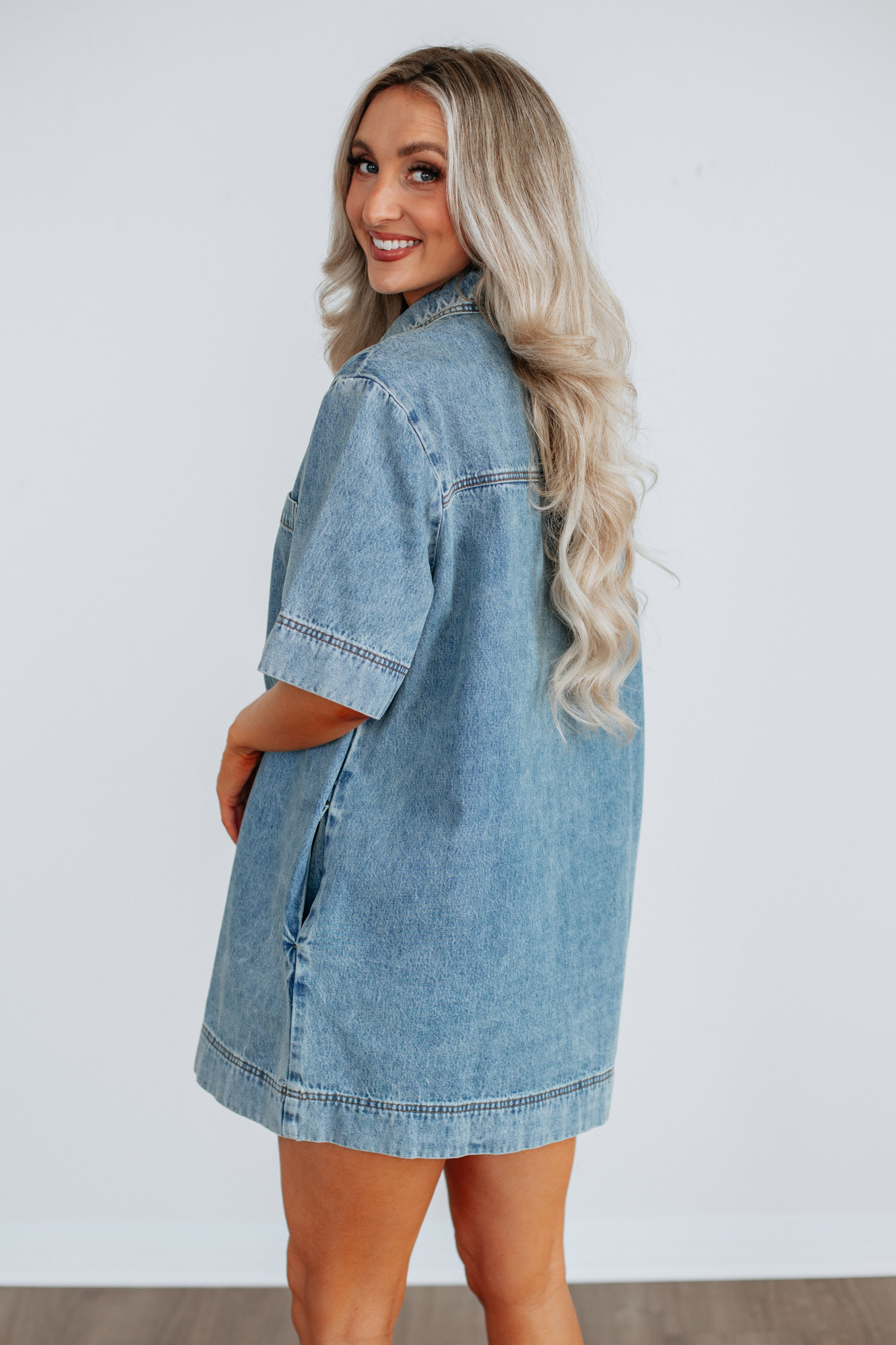 Ameia Denim Dress