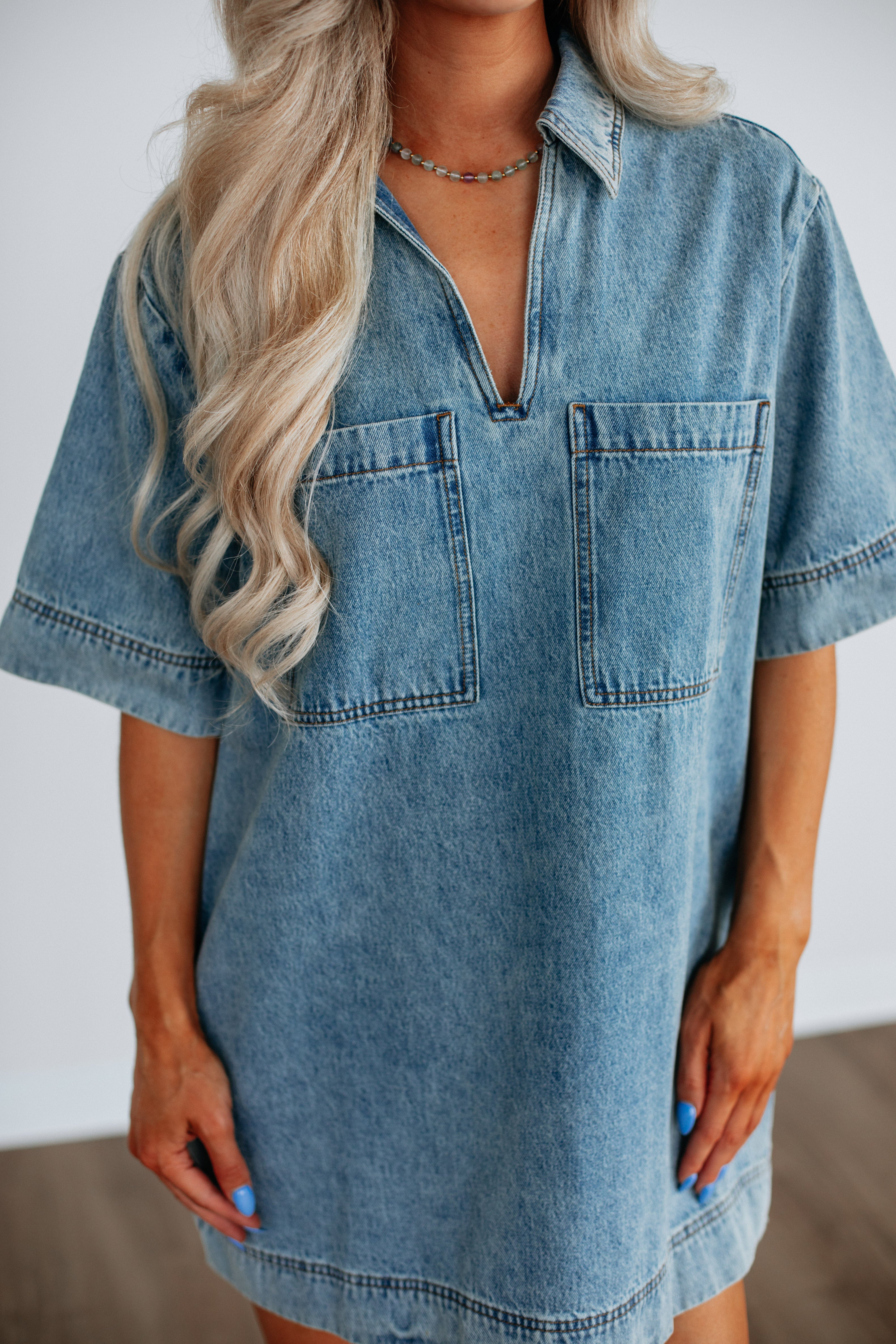 Ameia Denim Dress