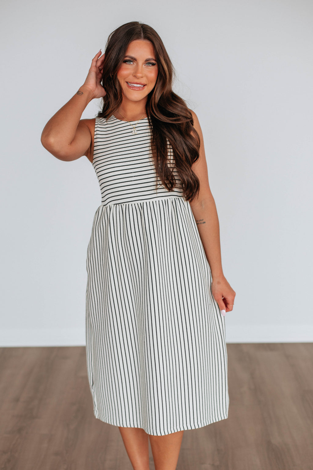 Anni Striped Dress