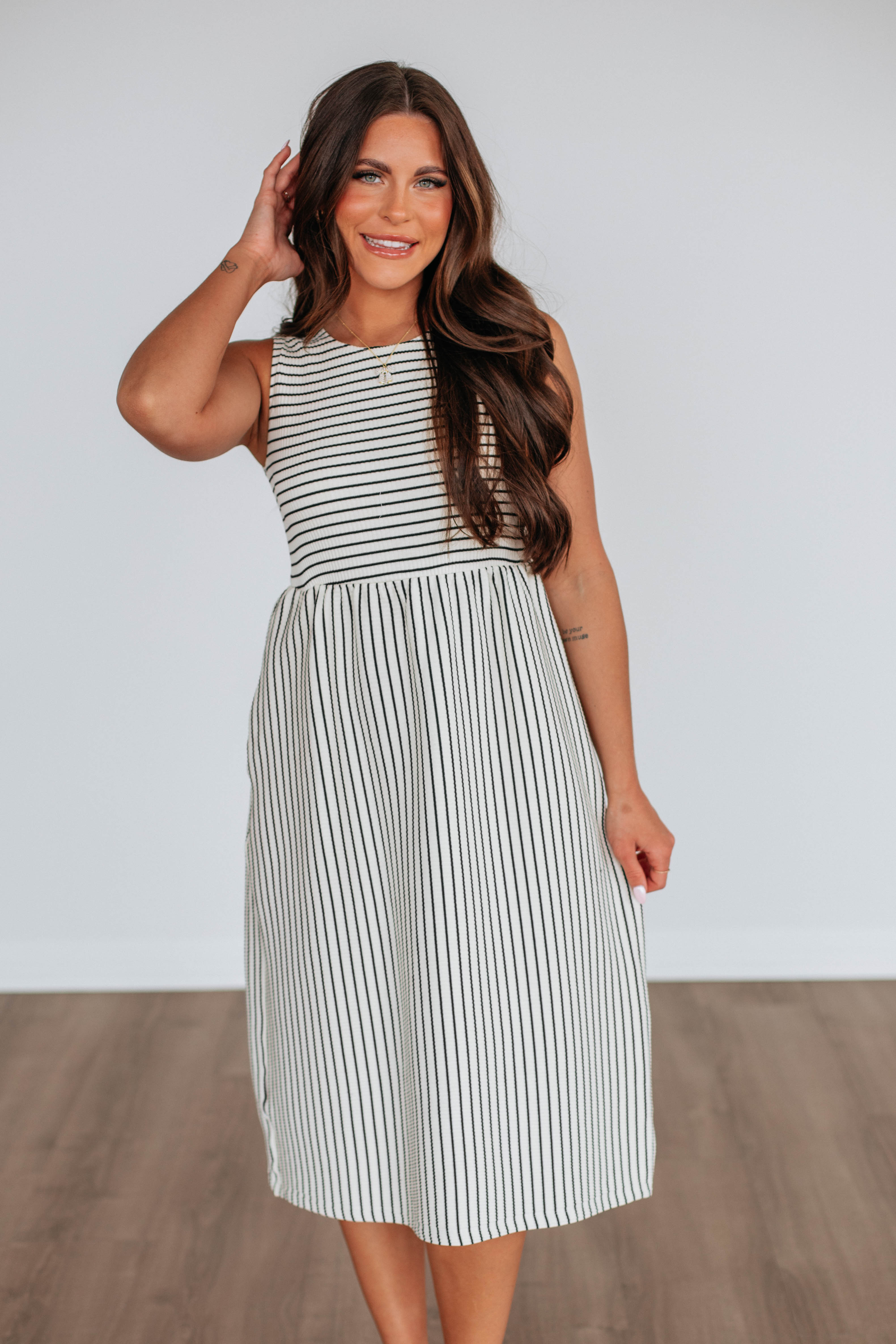 Anni Striped Dress