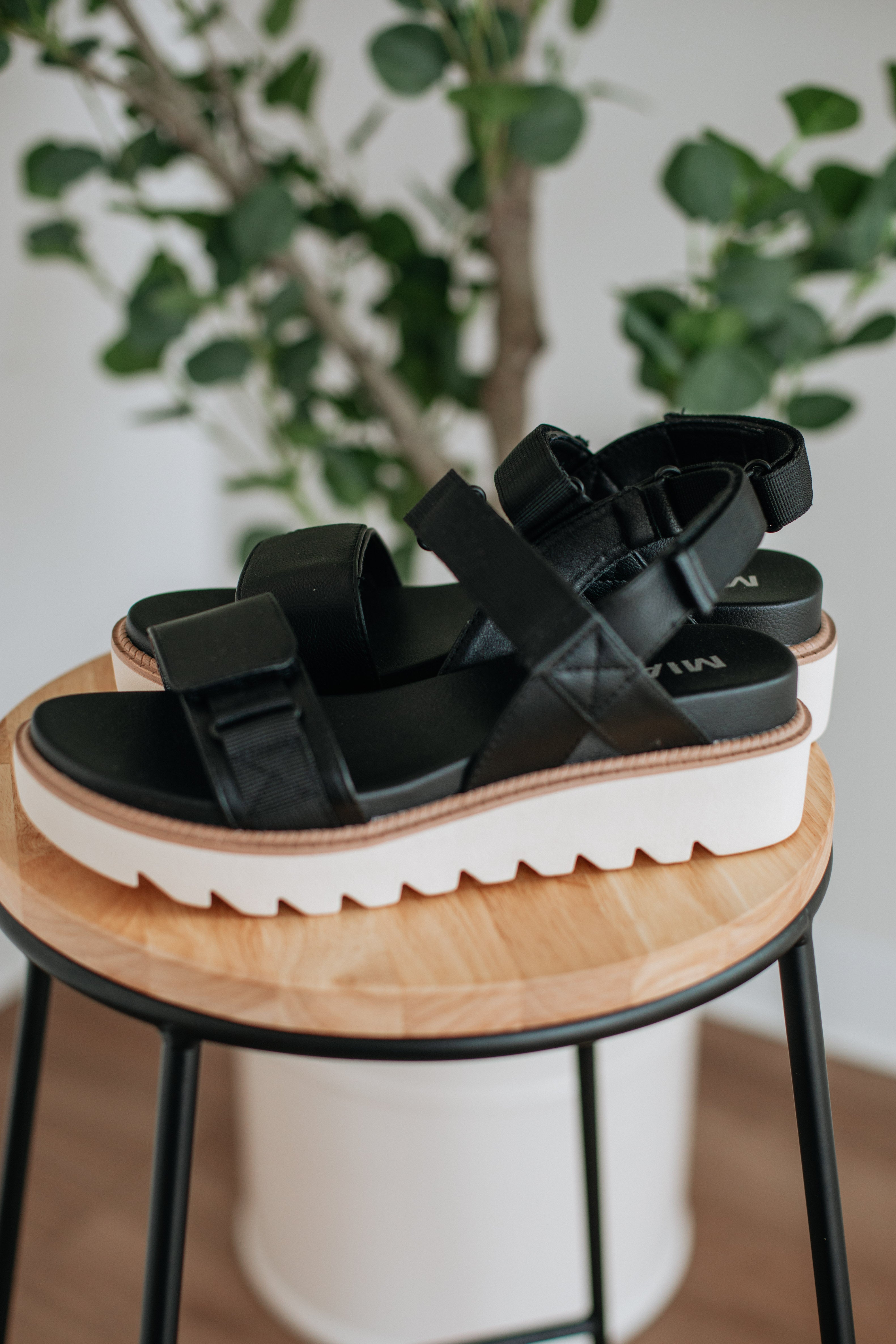 Meet Me Later Sandals - Black