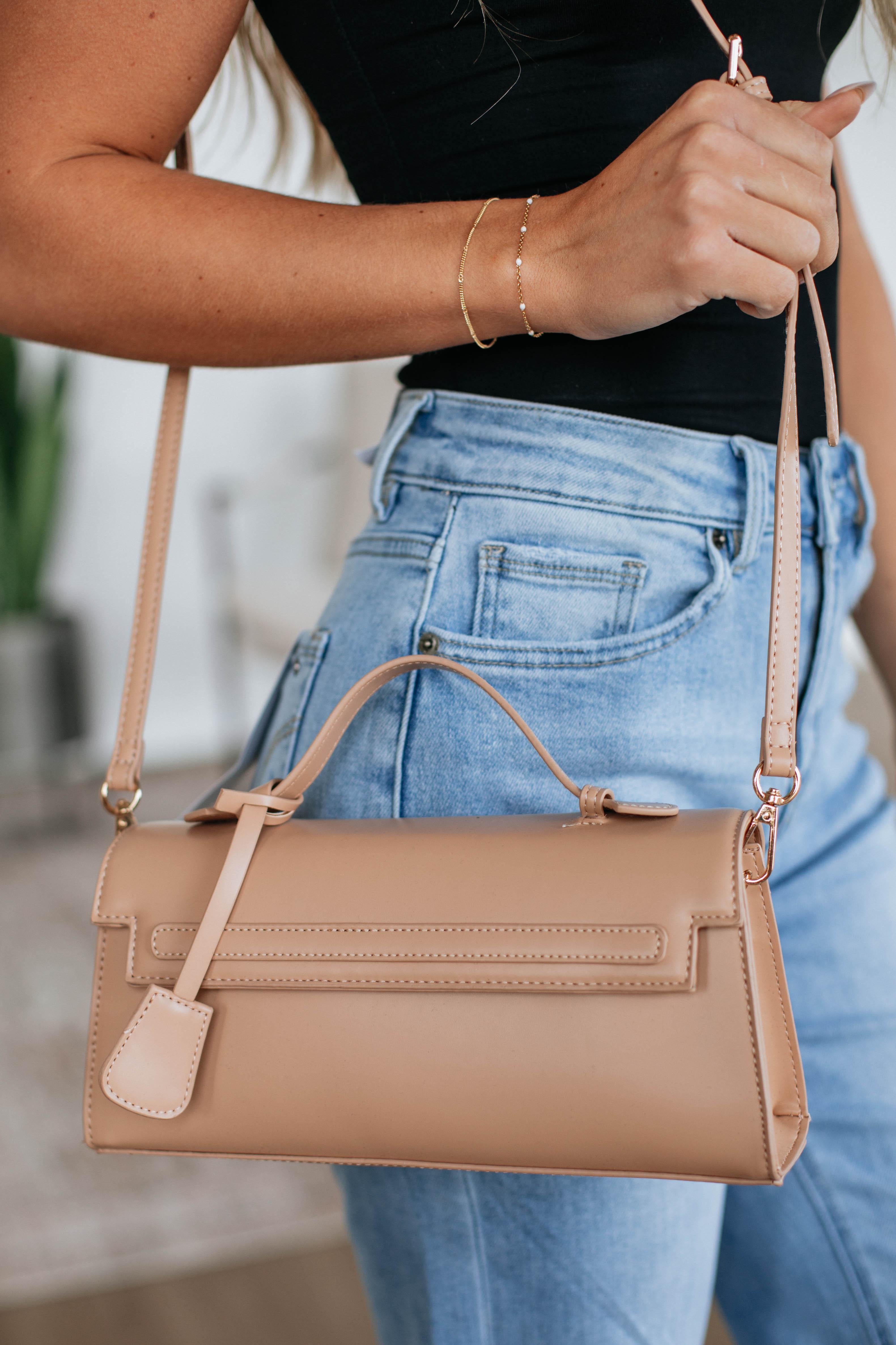 Aurelia Crossbody Bag - Nude