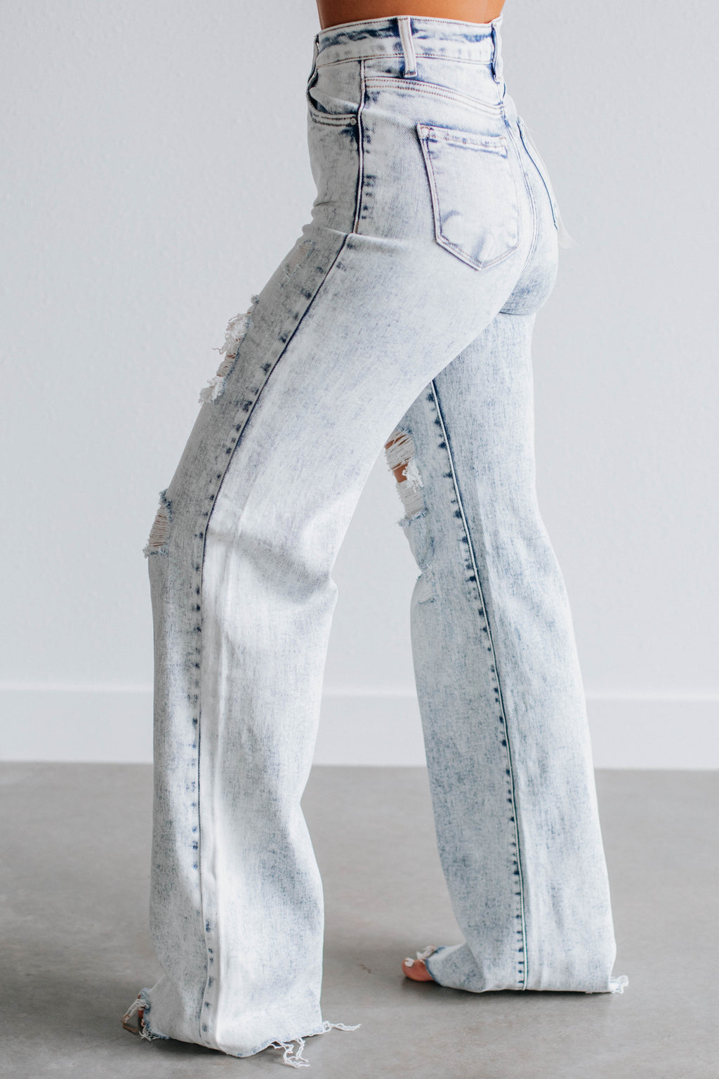 Avril Risen Jeans - Vintage Light Wash
