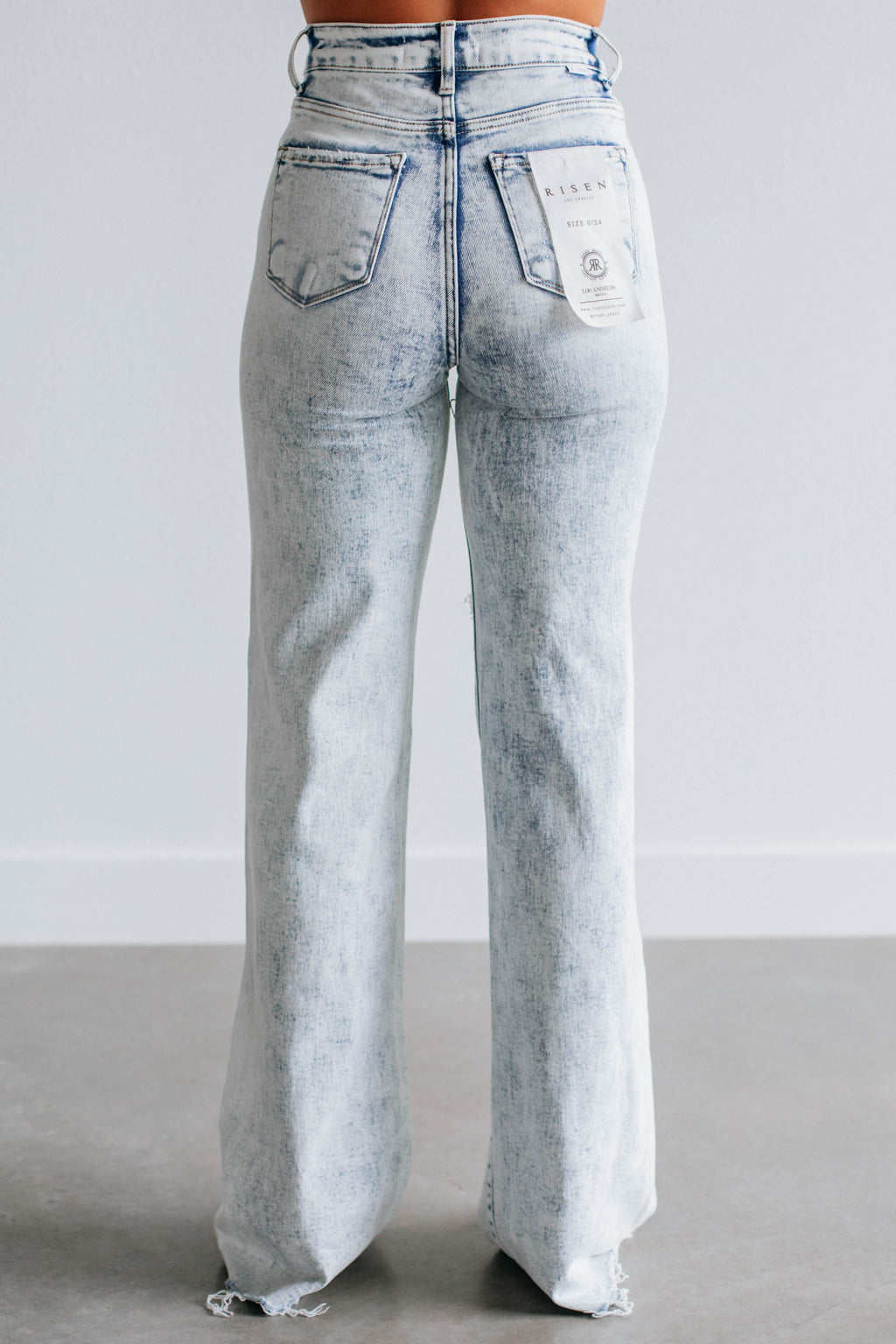 Avril Risen Jeans - Vintage Light Wash