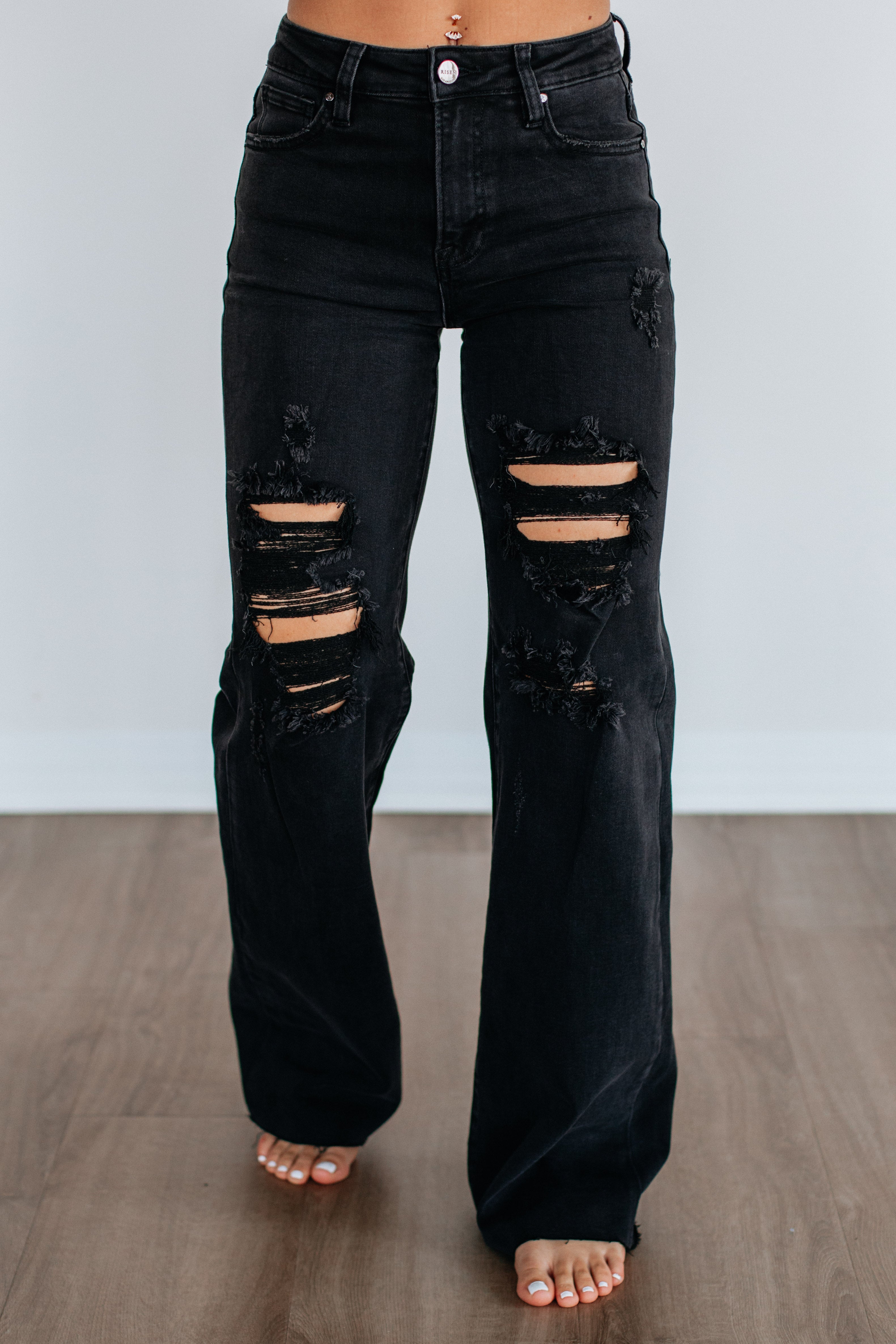 Avril Risen Jeans - Vintage Black