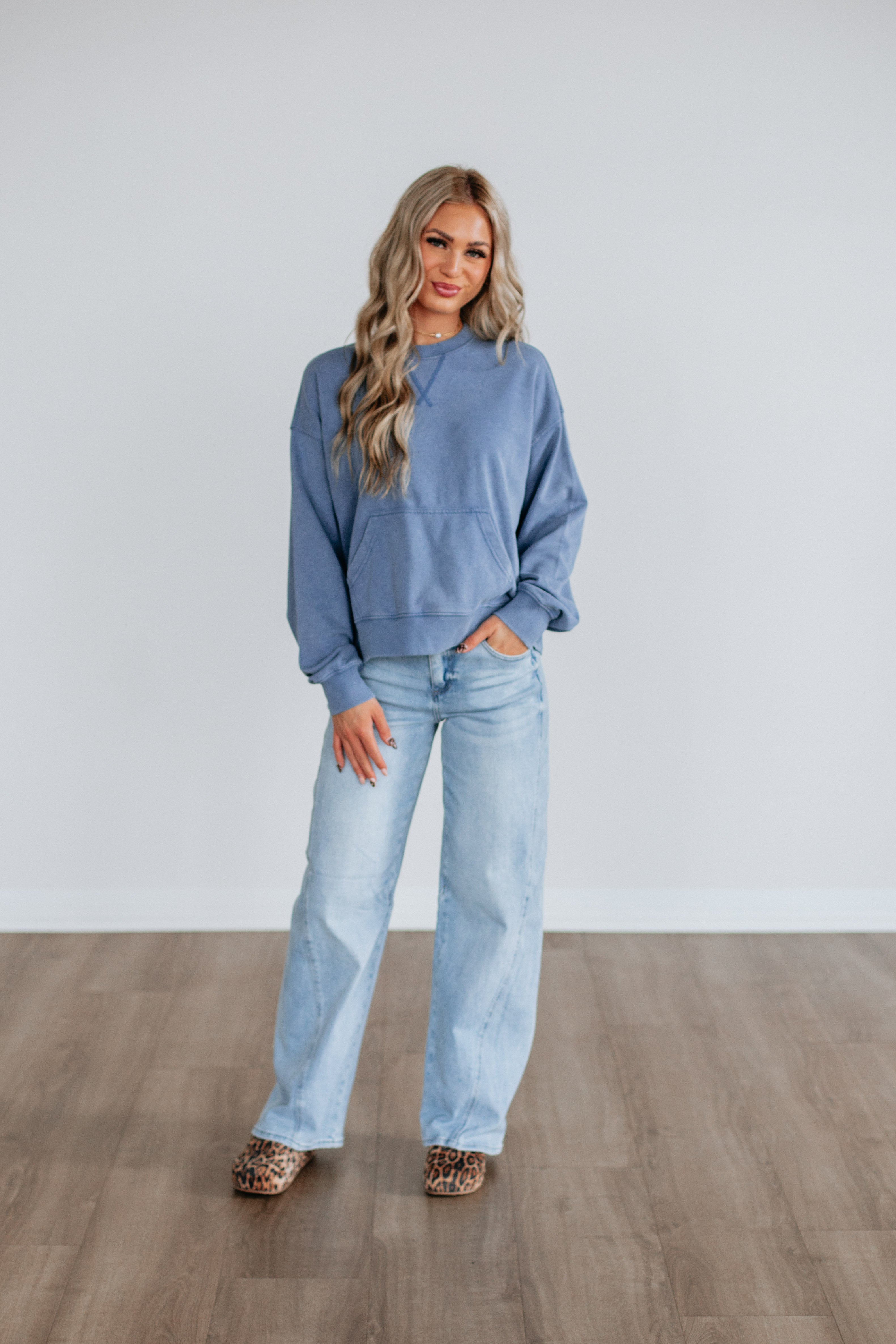 Bayleigh Washed Crewneck