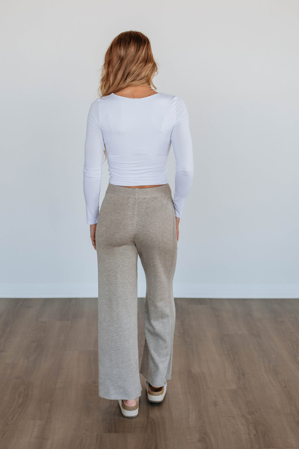 Bodhi Knit Pants - Taupe