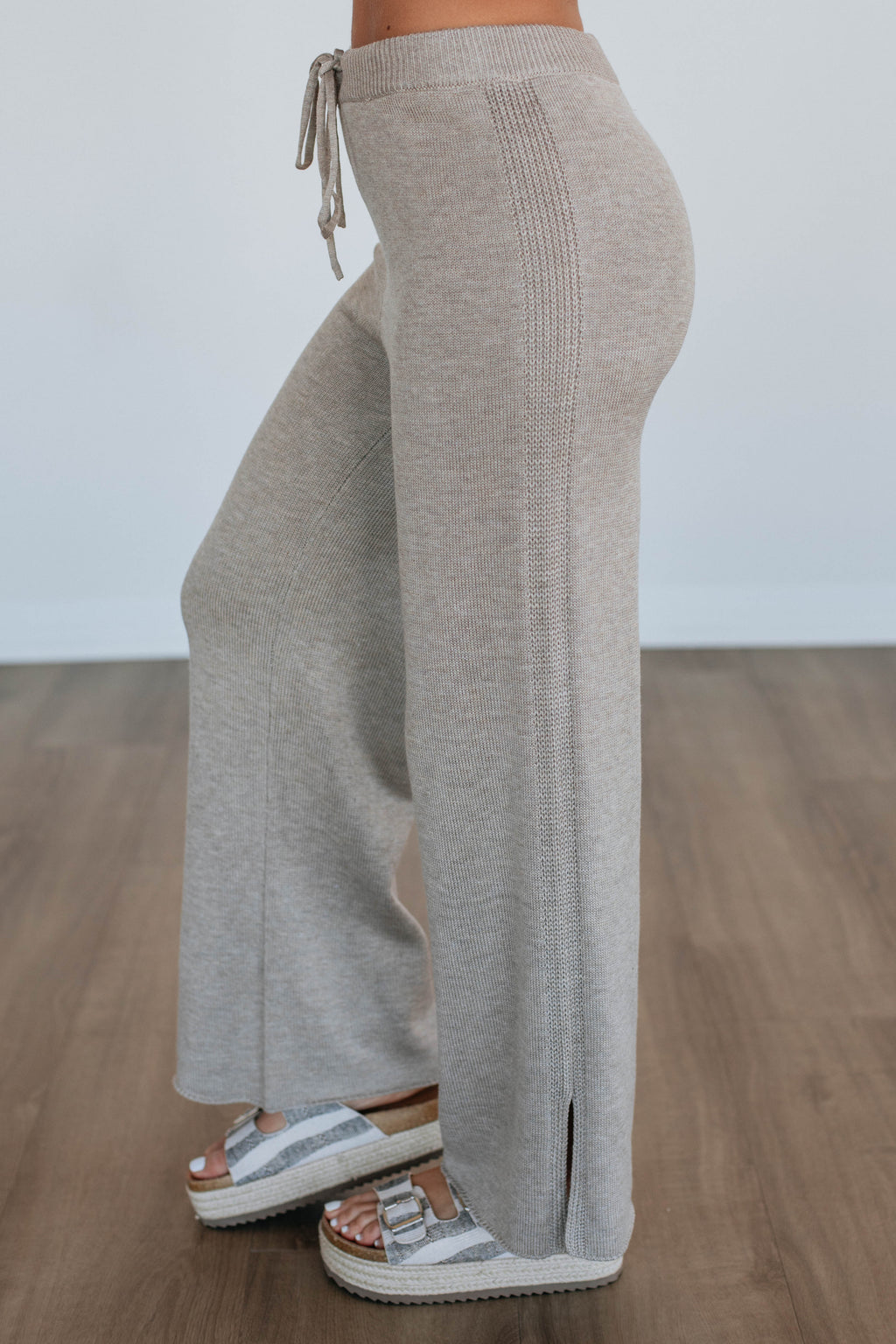 Bodhi Knit Pants - Taupe