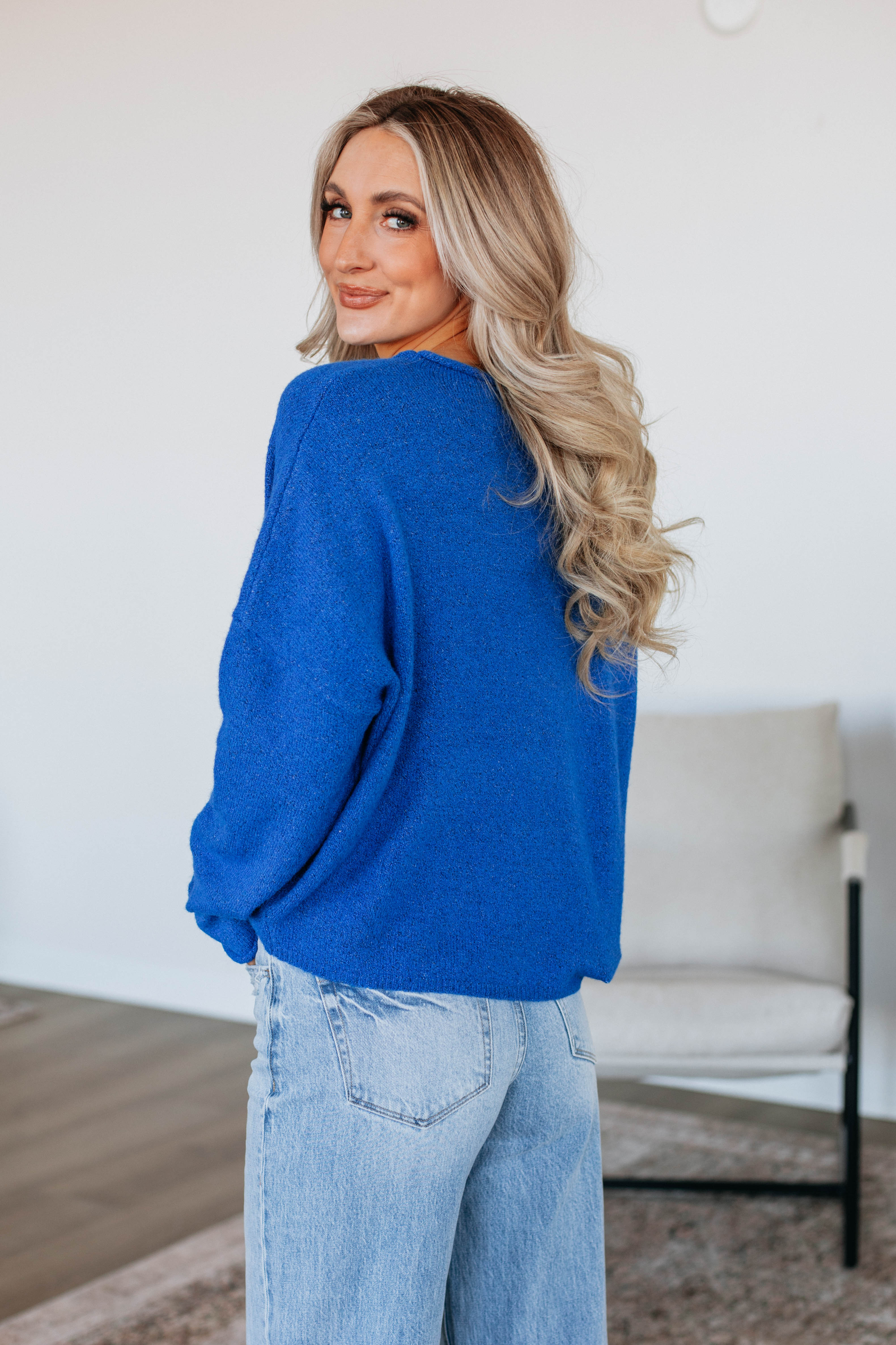 Brooke Cardigan - Cobalt