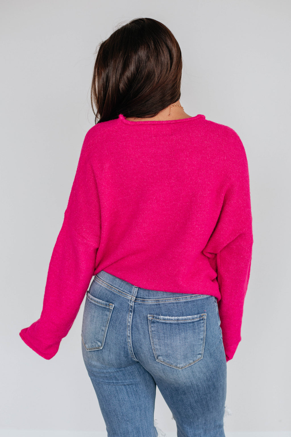 Brooke Cardigan - Fuchsia