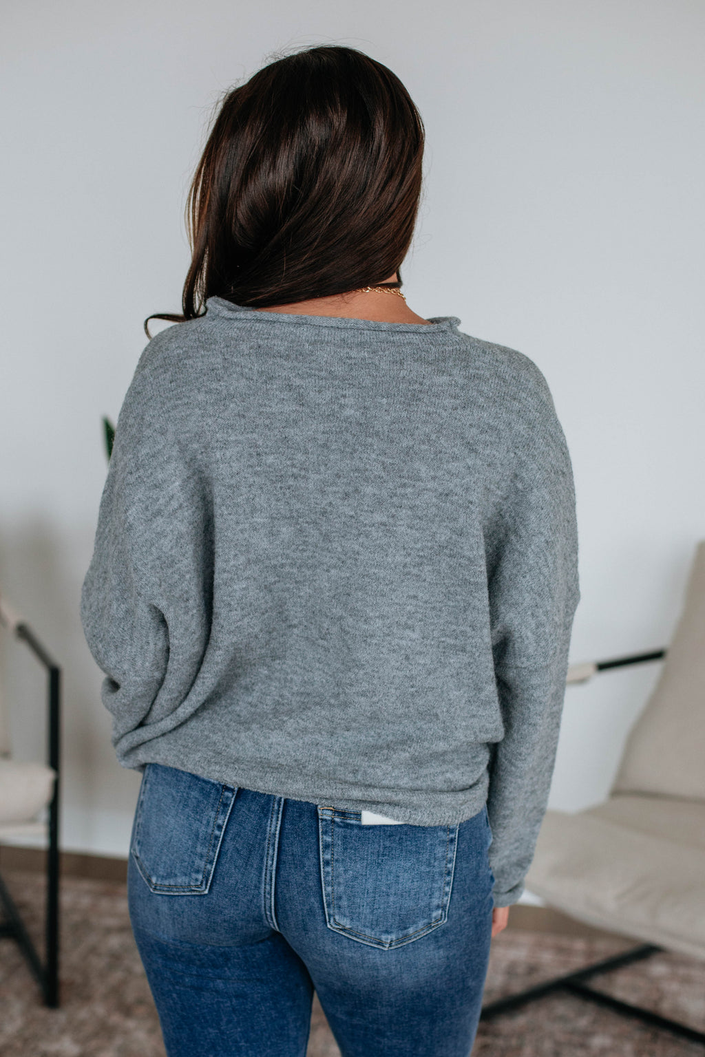 Brooke Cardigan - Heather Grey