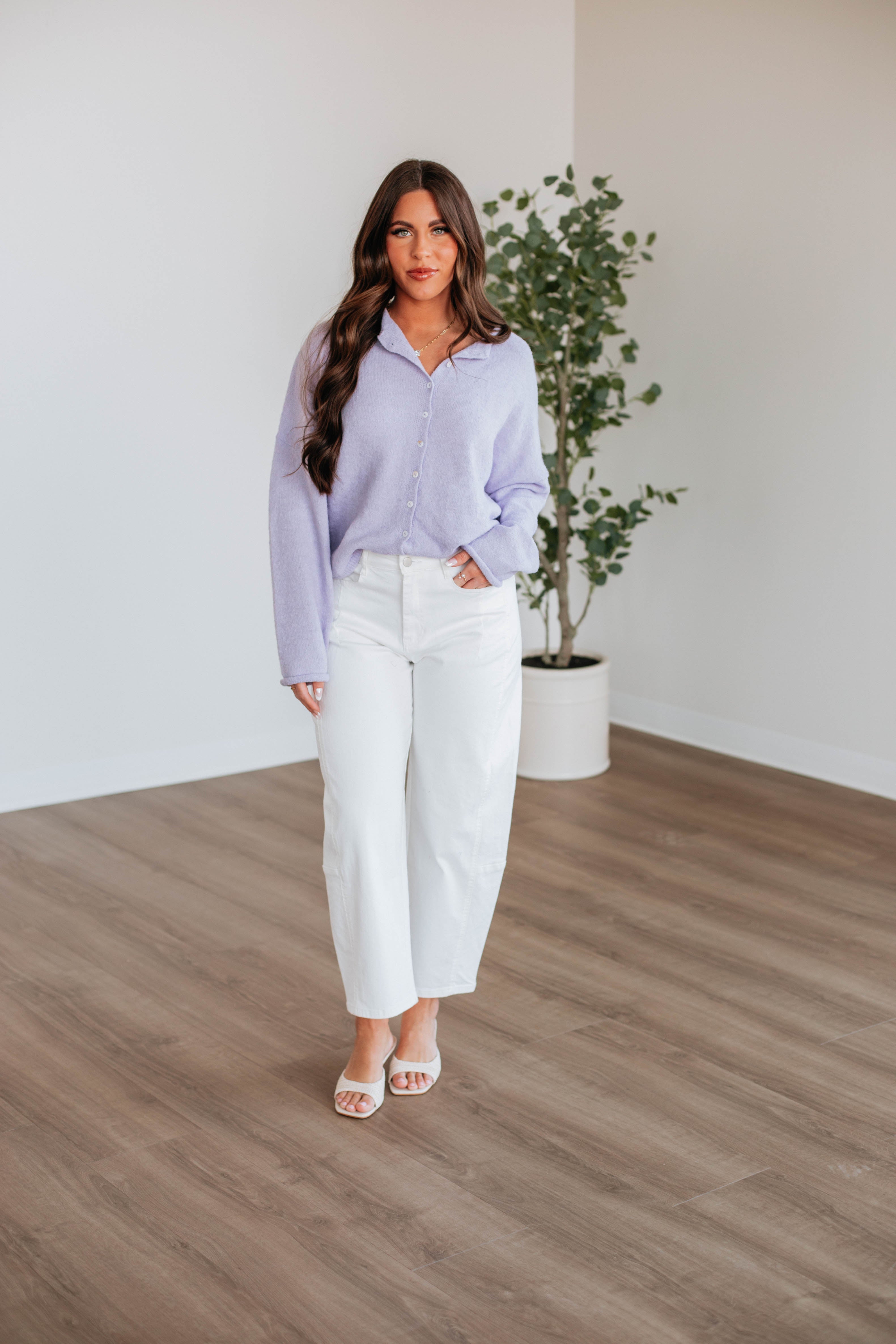 Brooke Cardigan - Lavender