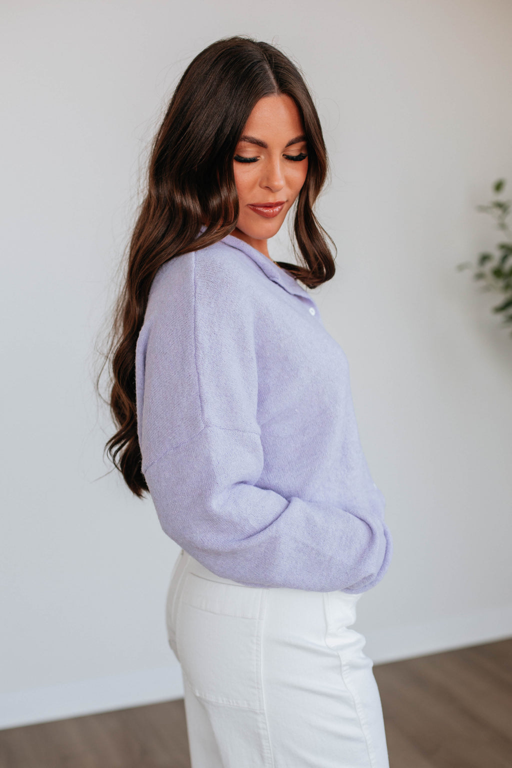 Brooke Cardigan - Lavender