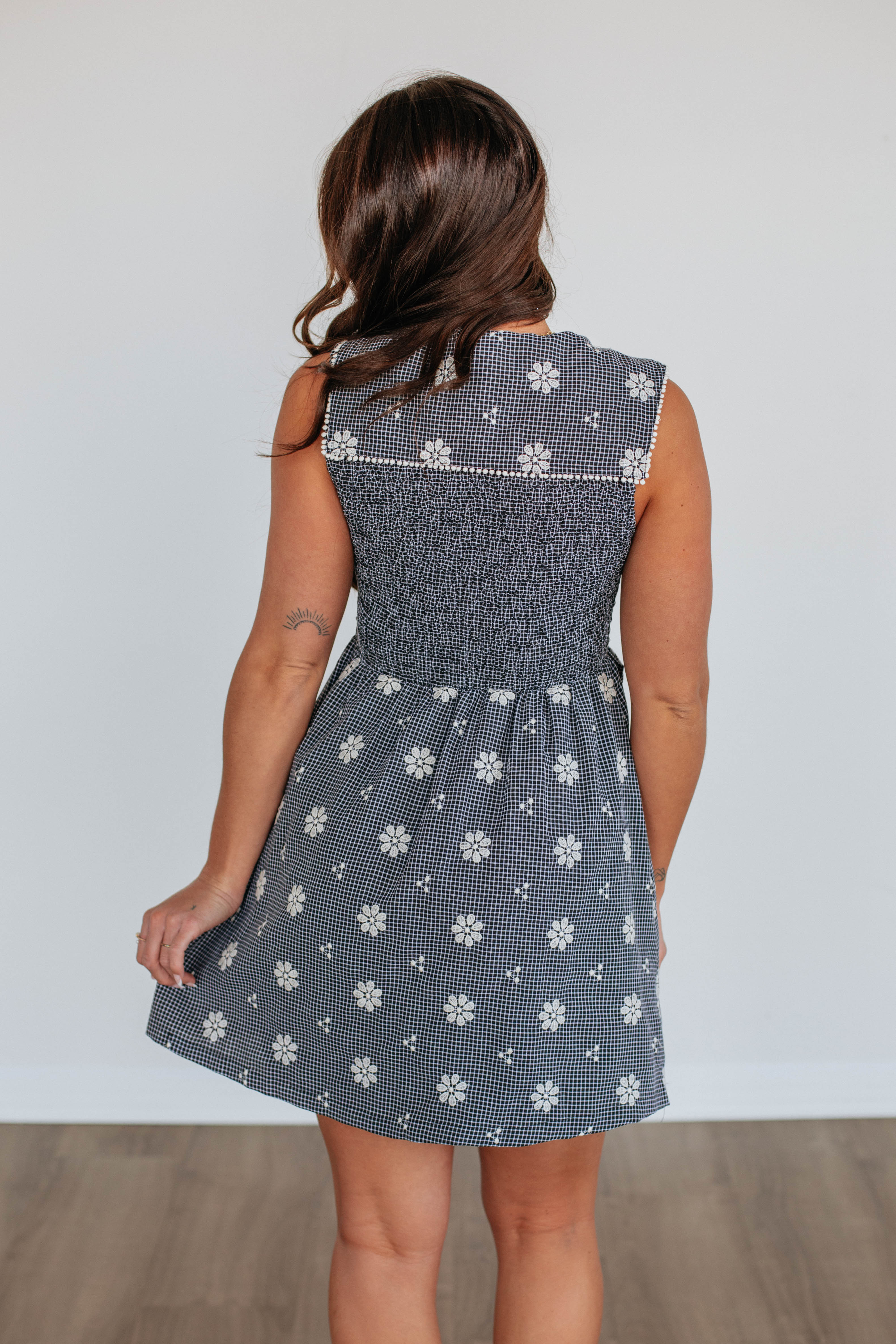 Aziza Gingham Dress