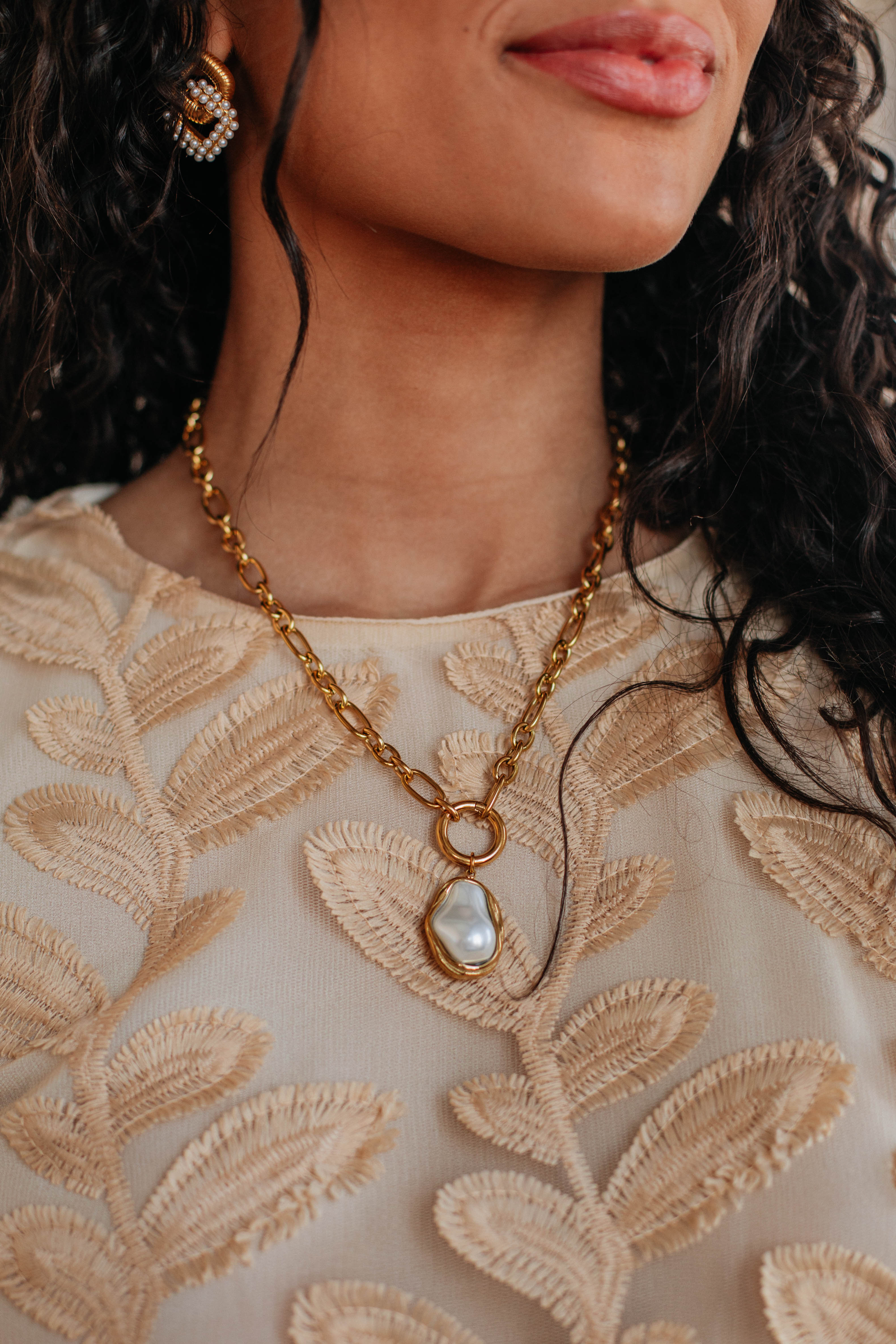 Courtnie Pearl Necklace