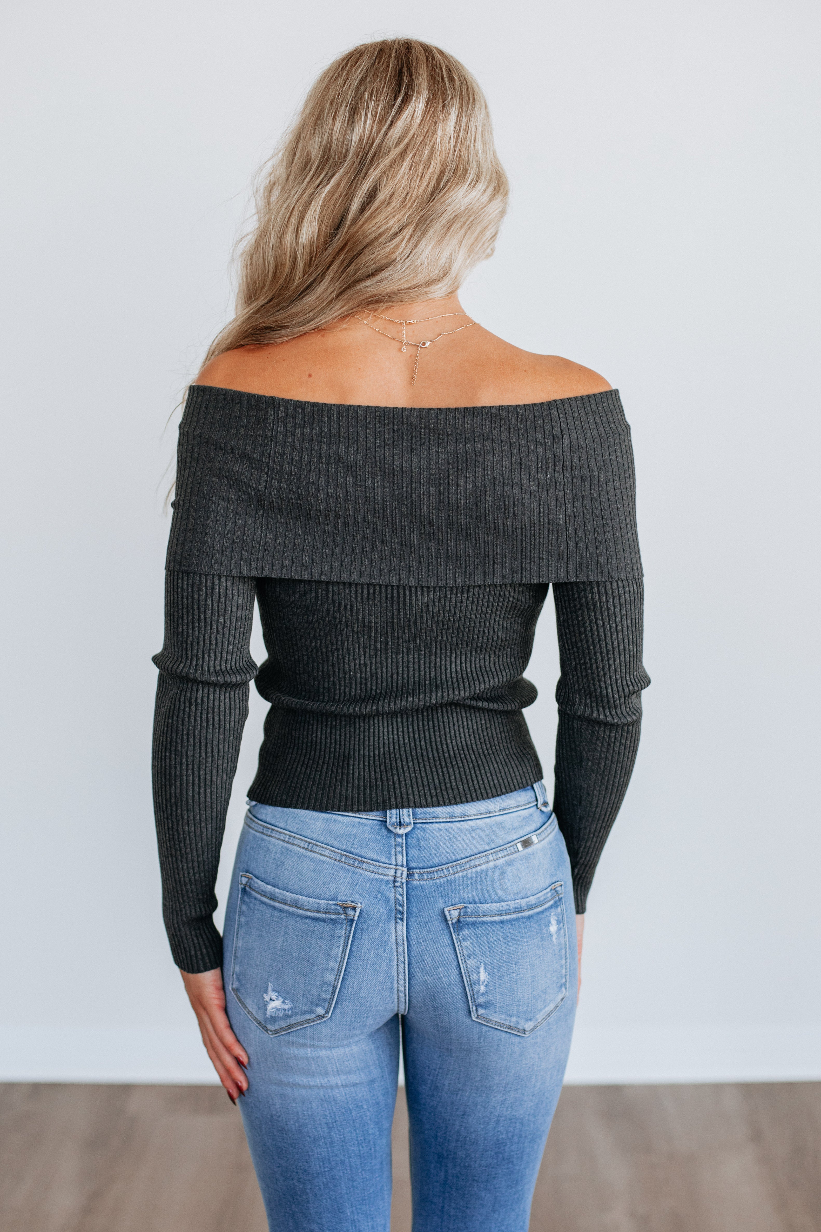 Camaryn Off The Shoulder Sweater