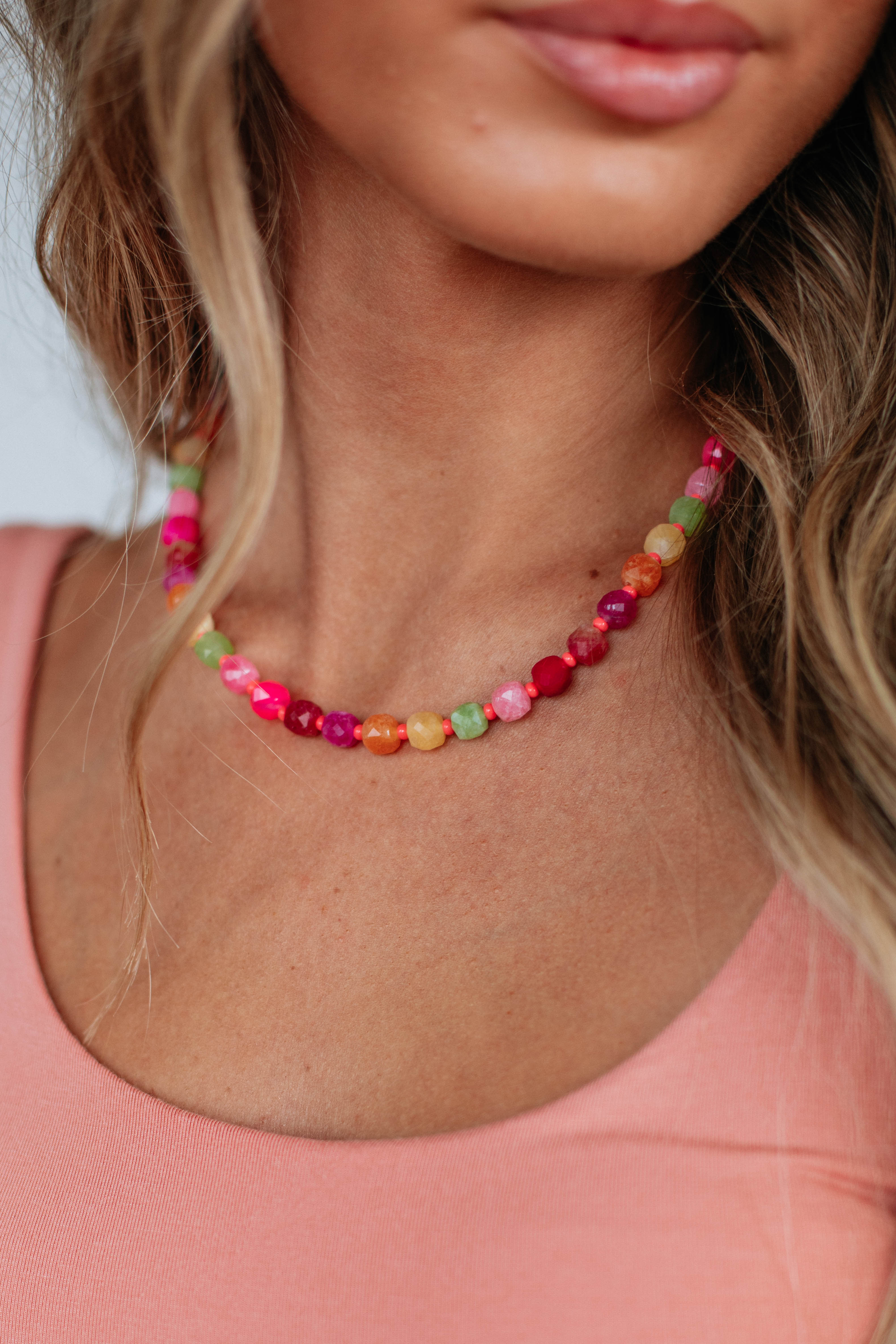 Carla Gemstone Necklace