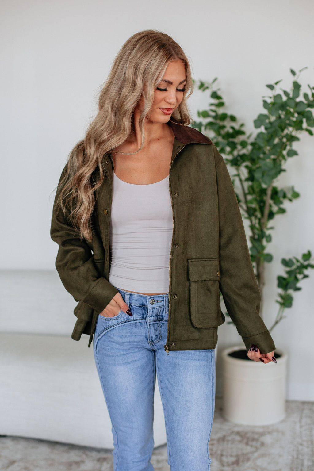 Maren Suede Jacket