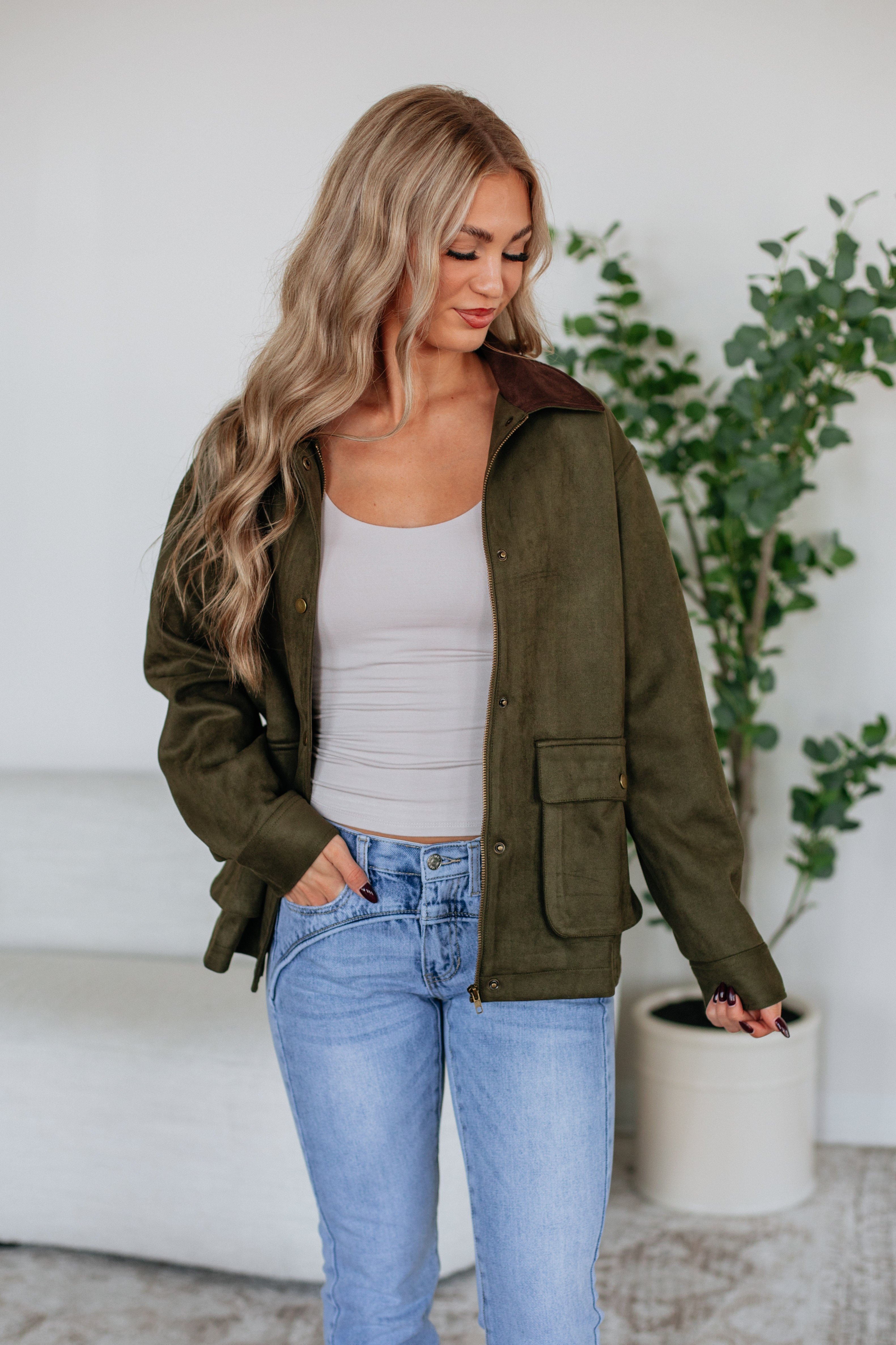 Maren Suede Jacket