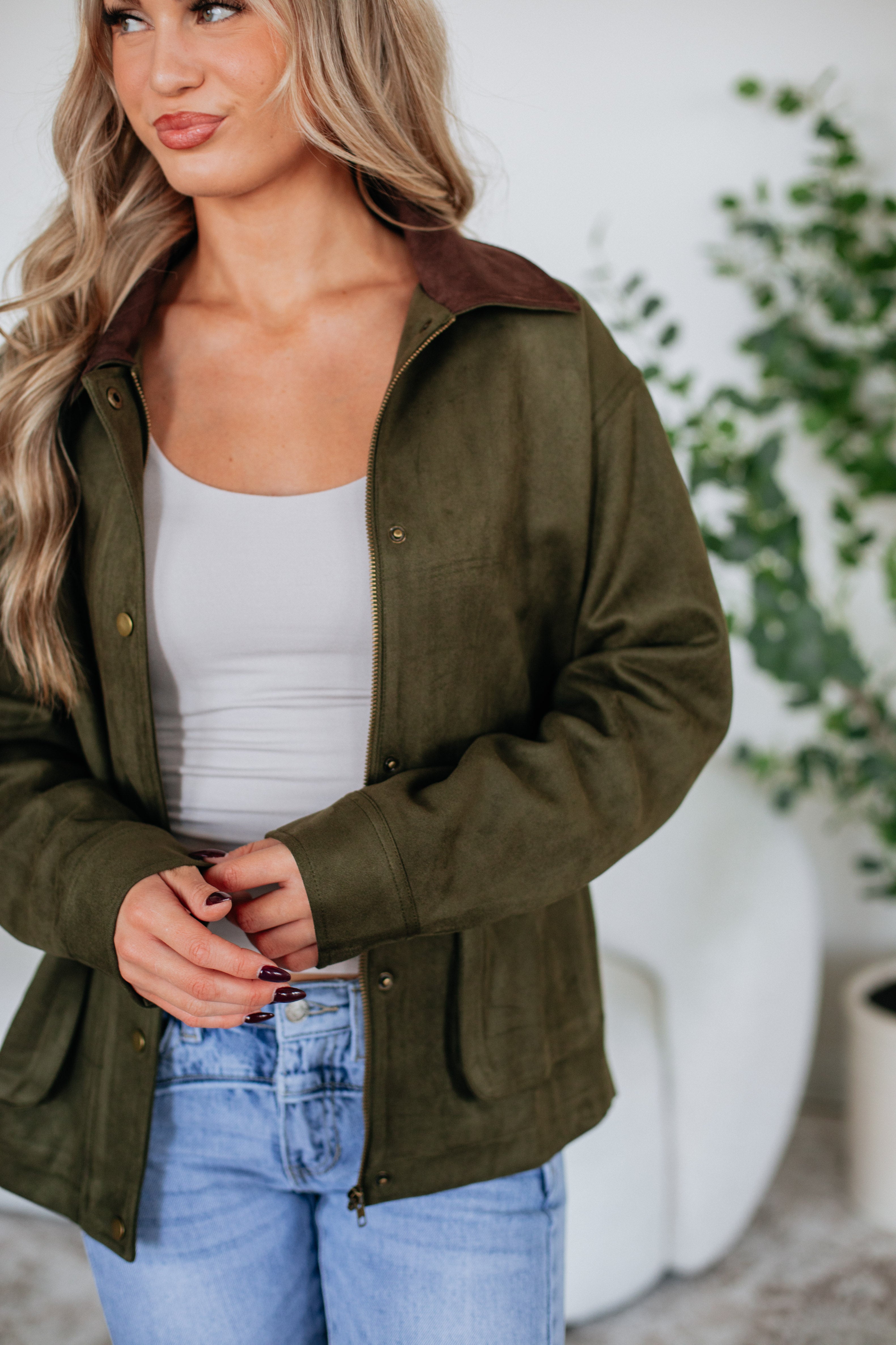 Maren Suede Jacket