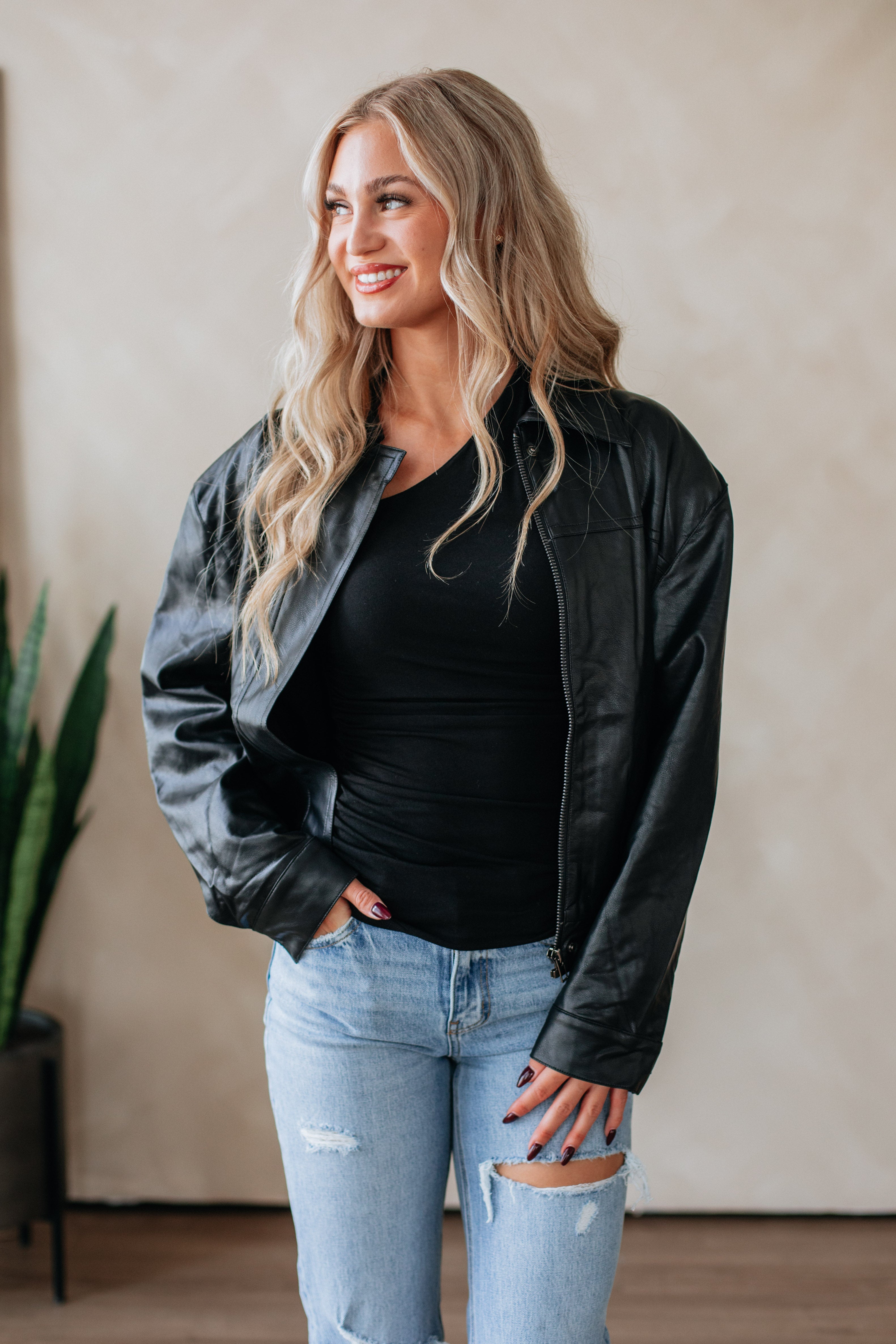 Serina Leather Jacket