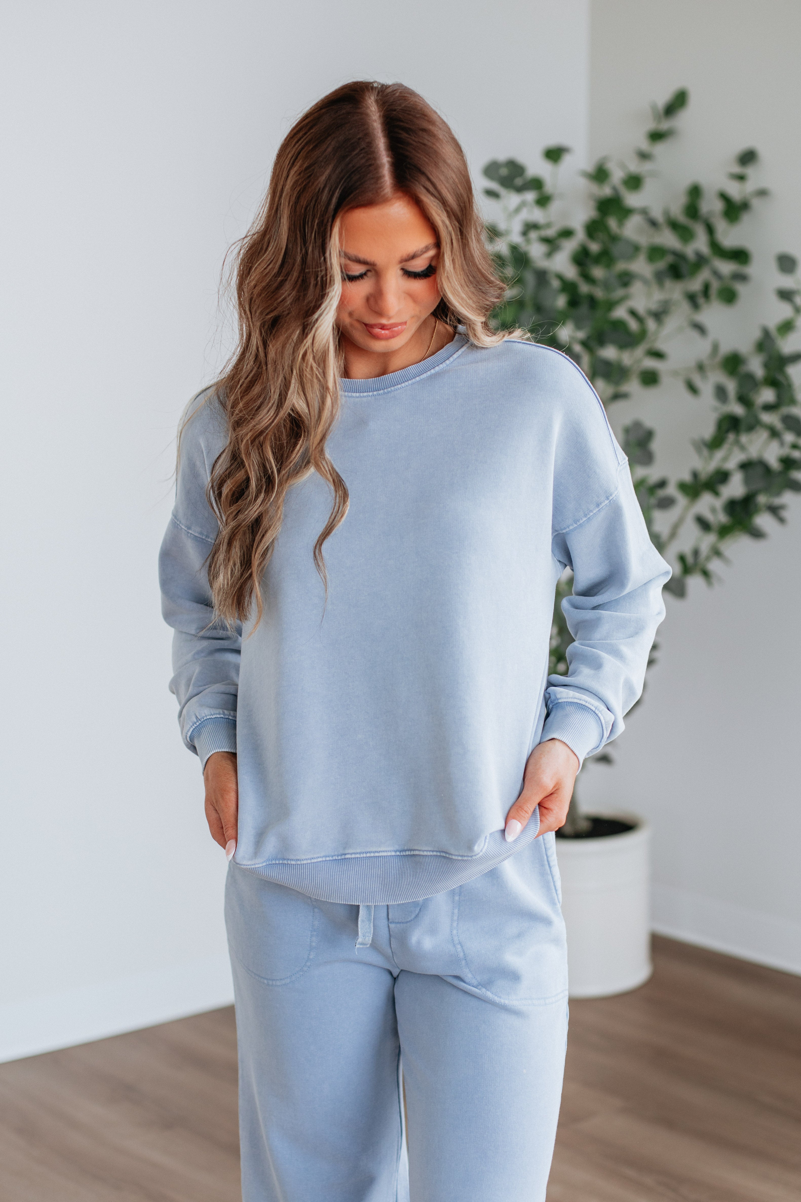 Berlin Sweatshirt - Chambray