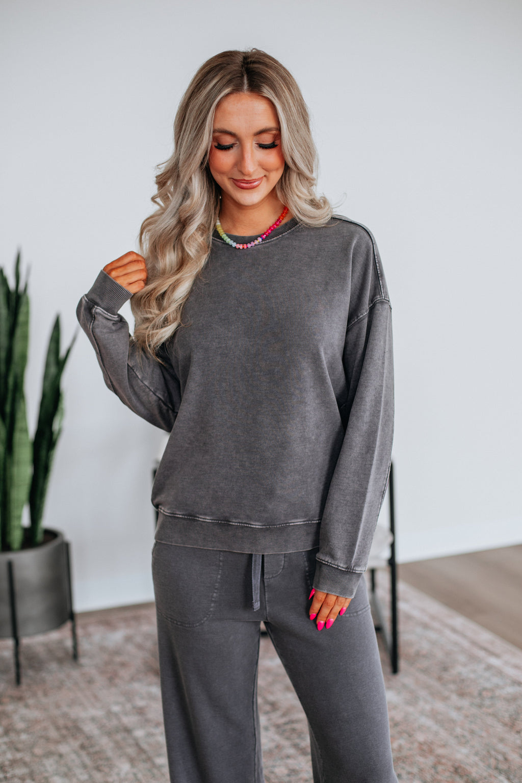 Berlin Sweatshirt - Charcoal
