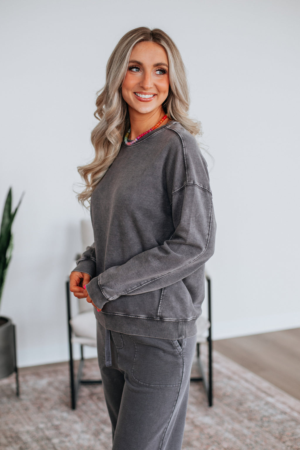 Berlin Sweatshirt - Charcoal