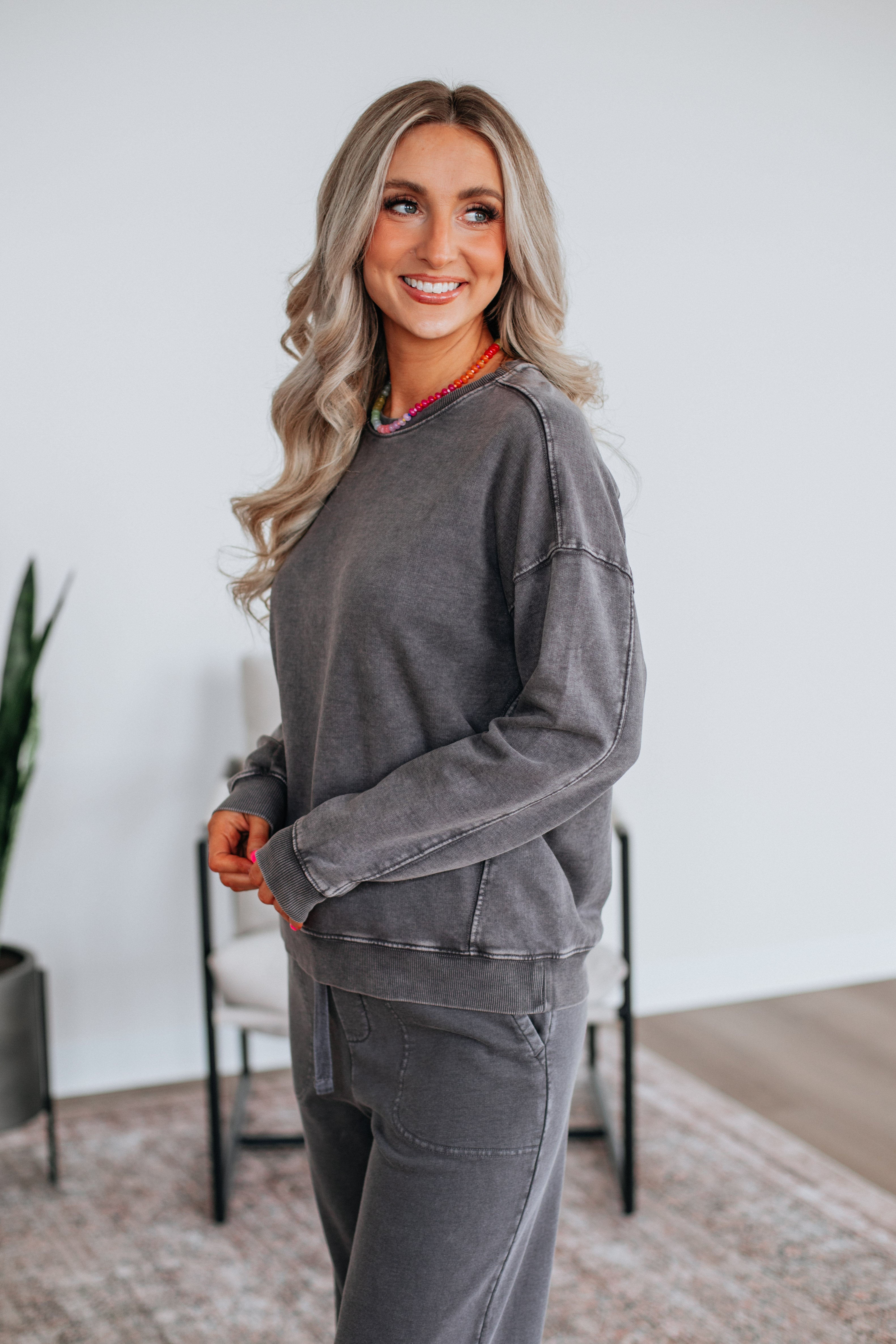 Berlin Sweatshirt - Charcoal