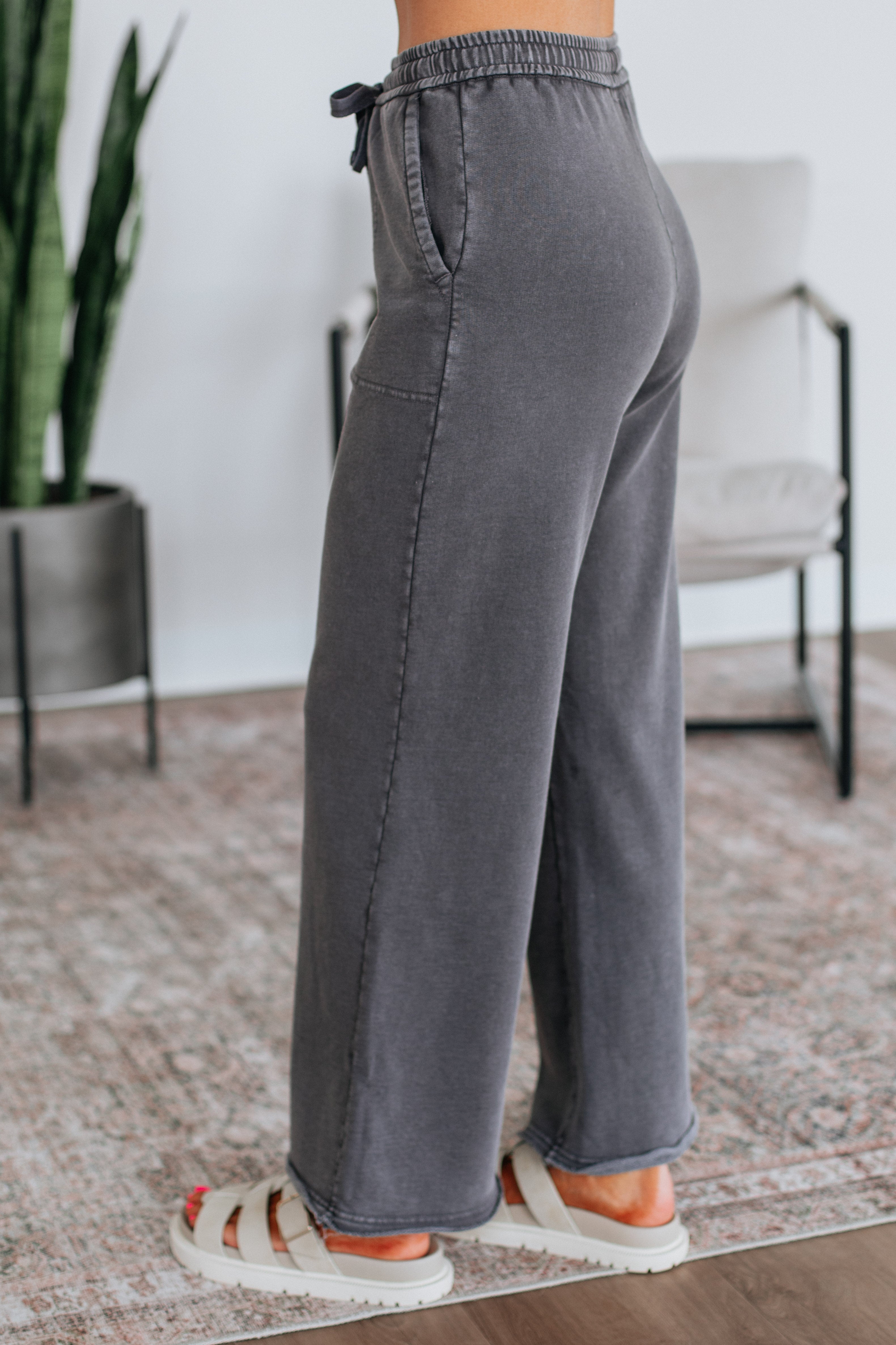 Saar Lounge Pants - Charcoal