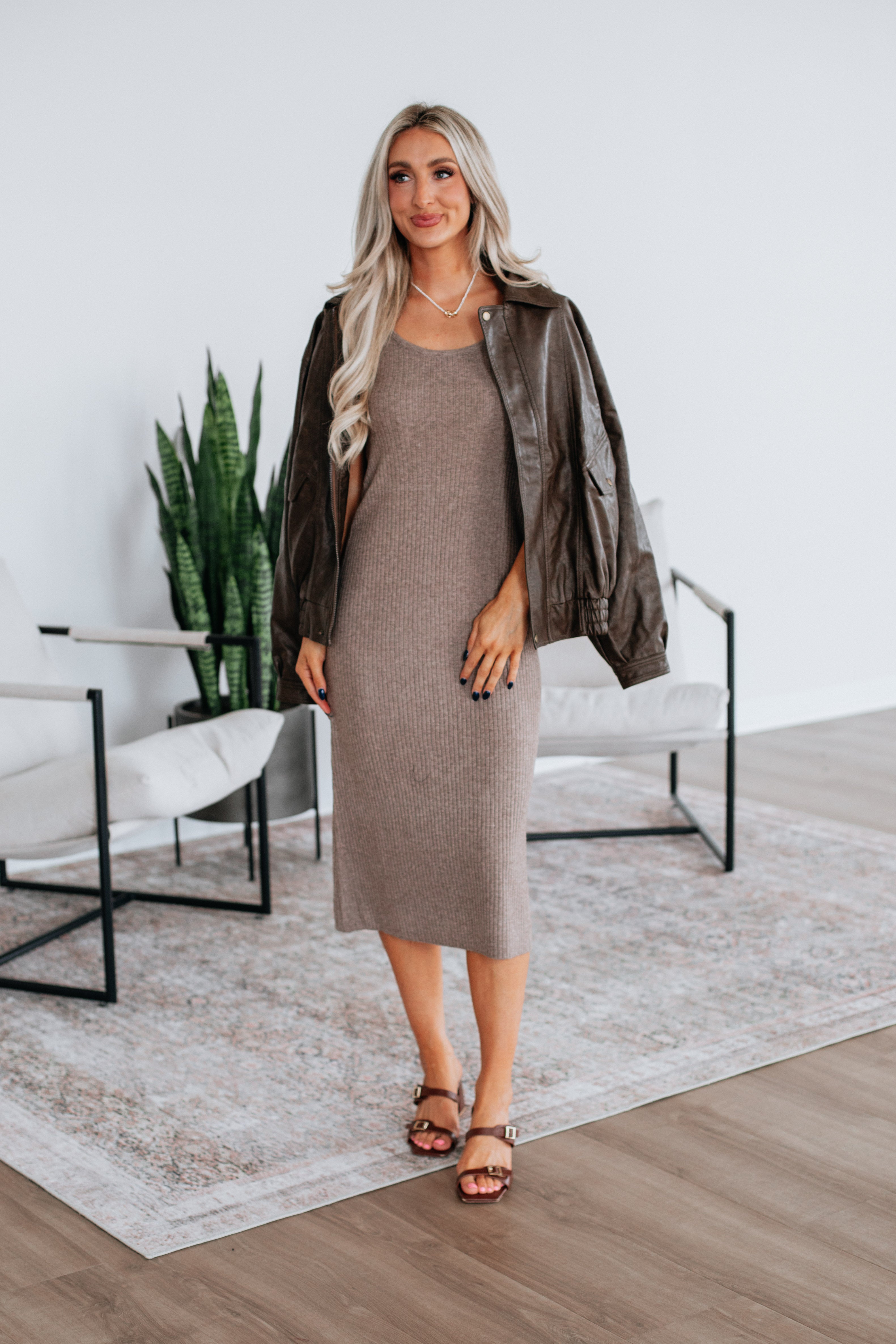 Laurena Ribbed Dress