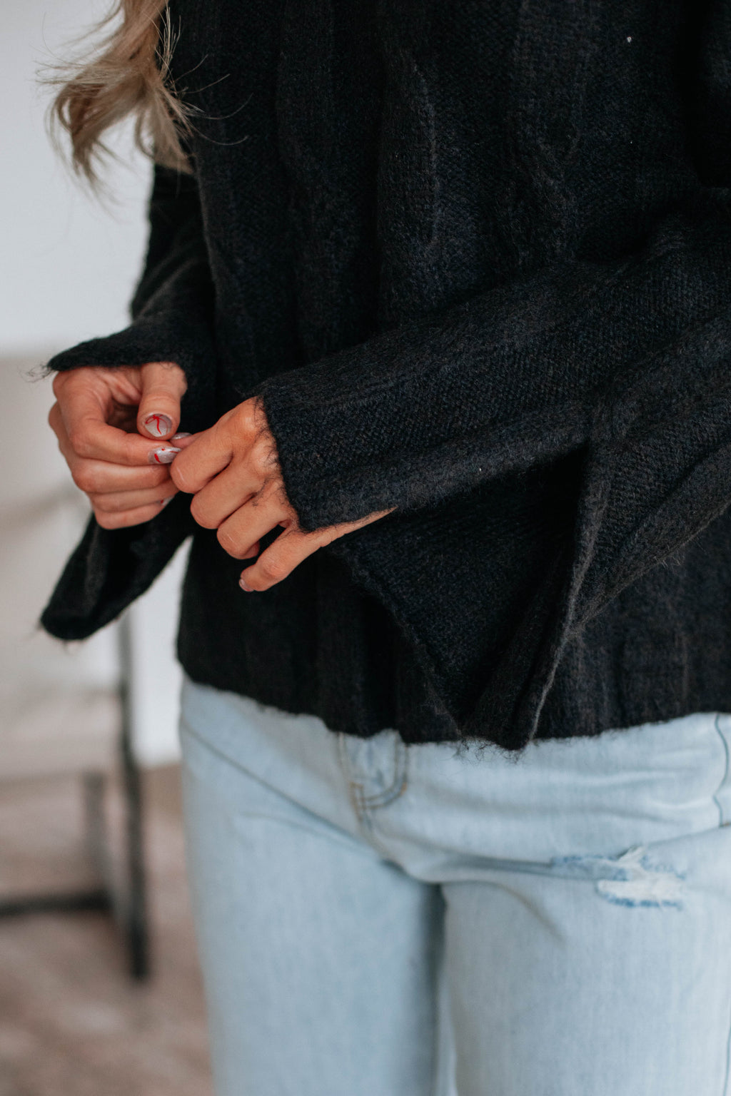 Colette Cable Knit Sweater