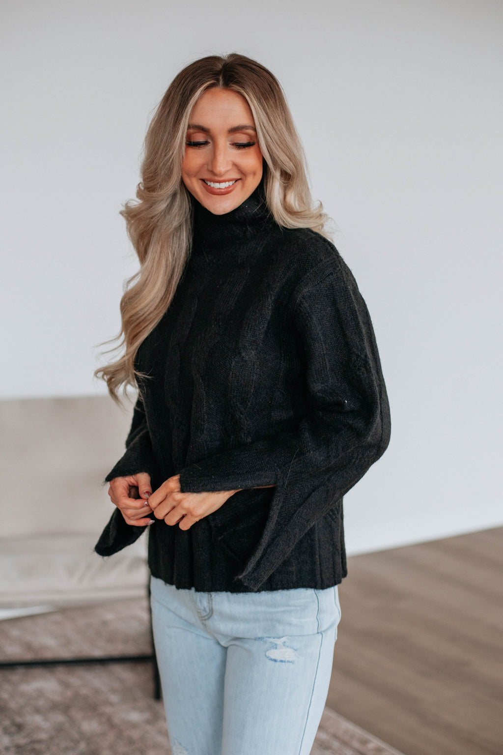 Colette Cable Knit Sweater