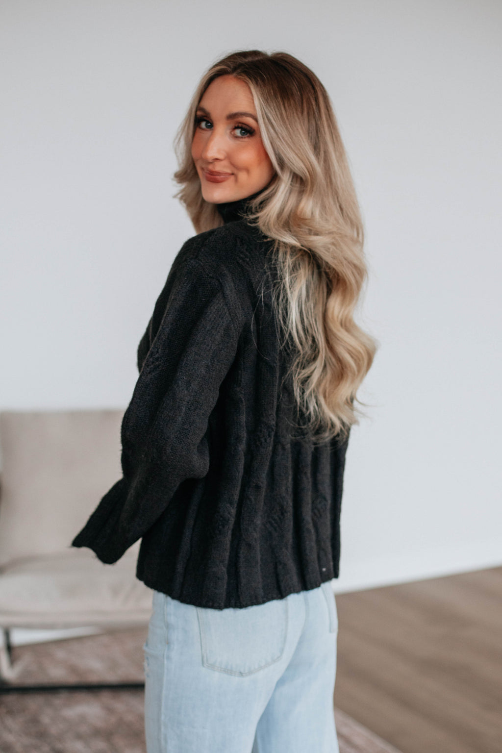 Colette Cable Knit Sweater