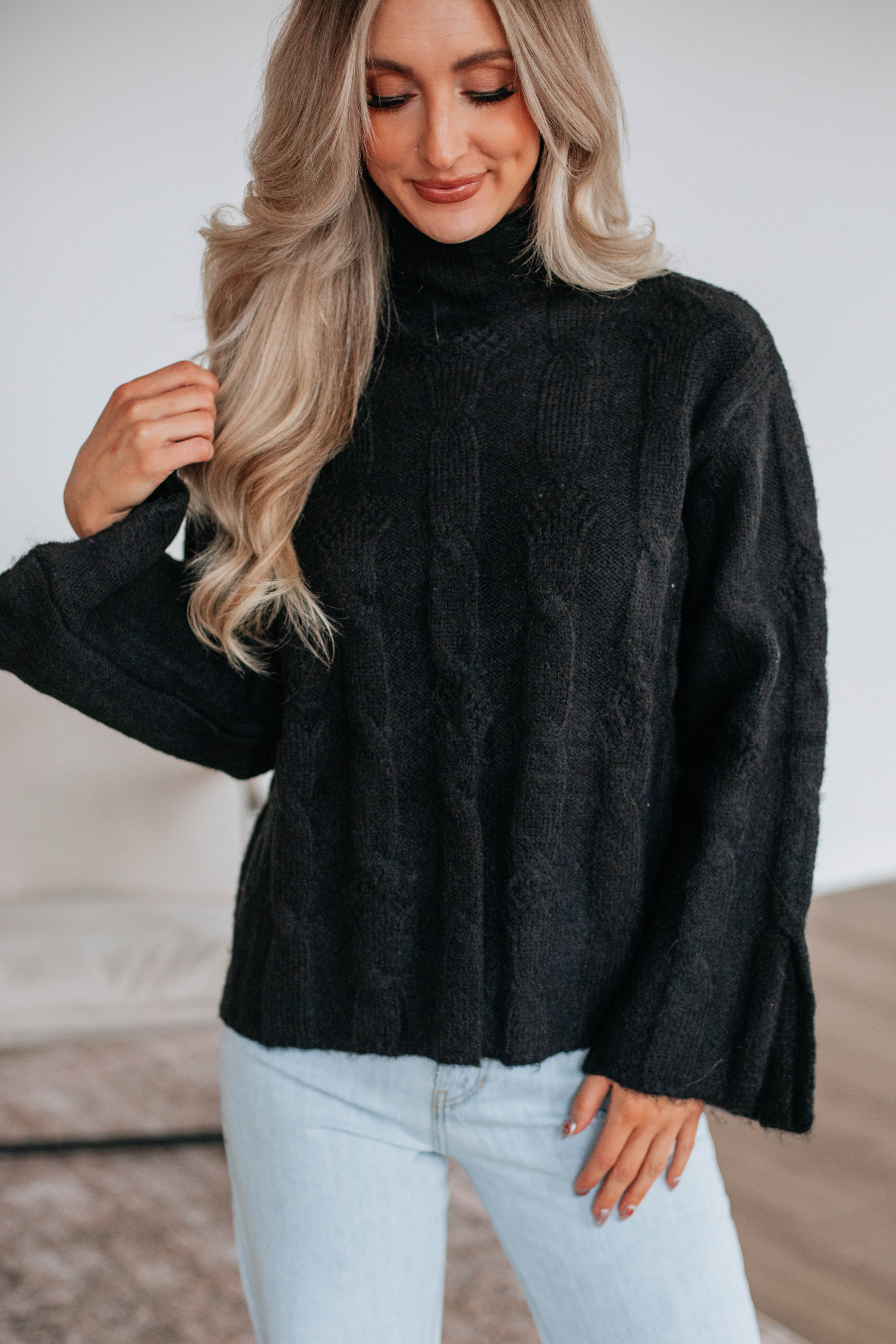 Colette Cable Knit Sweater
