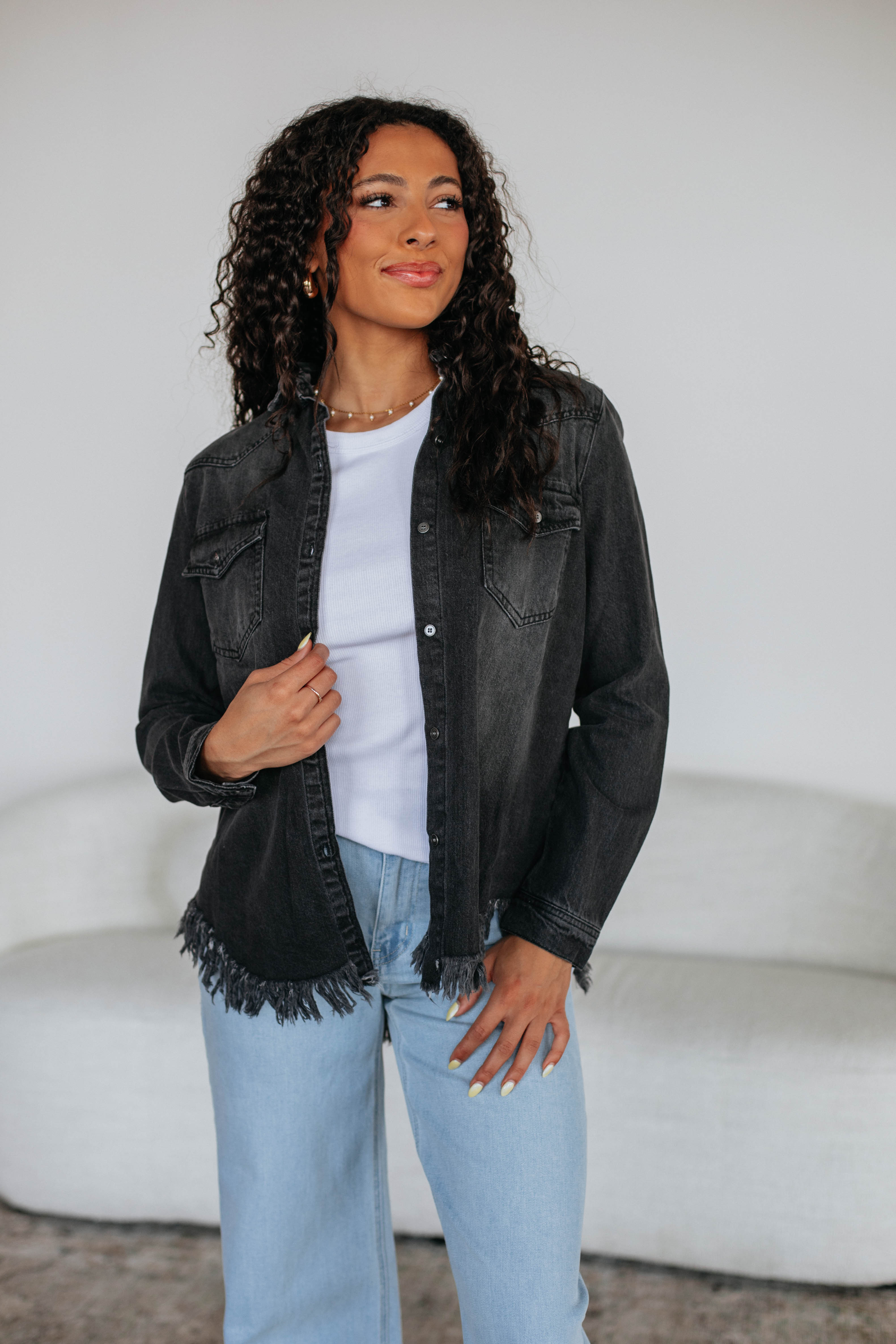 Corey Risen Denim Shacket