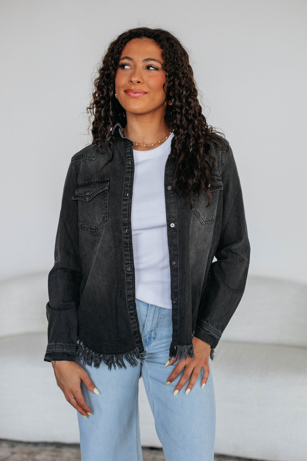 Corey Risen Denim Shacket