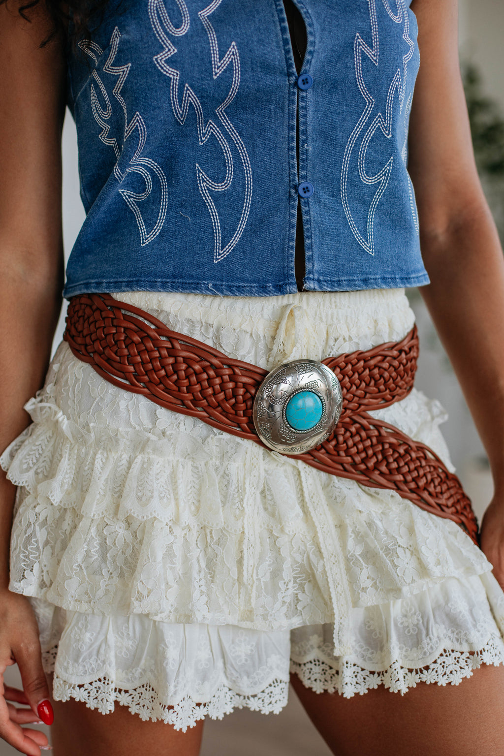 Silvanna Braided Belt